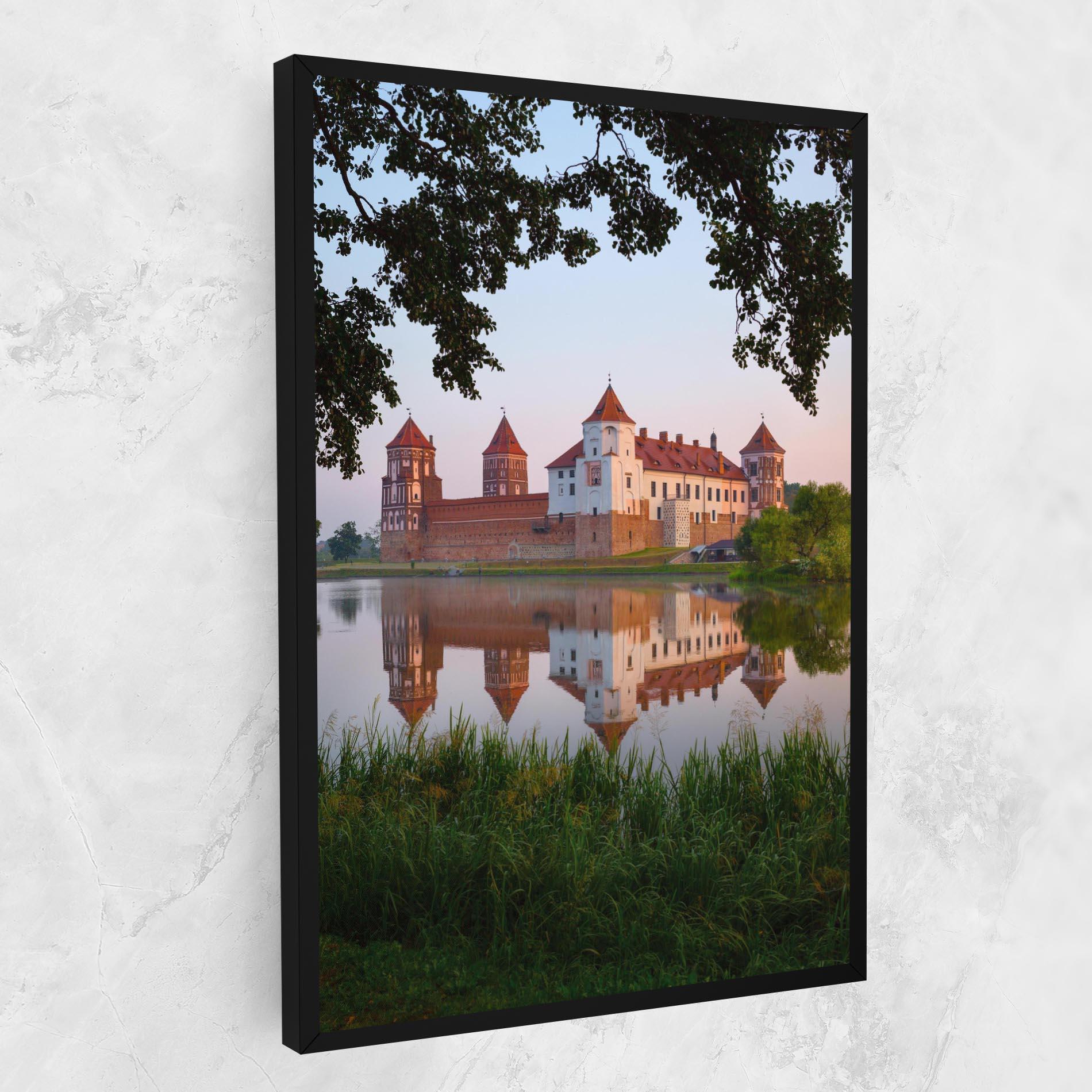 Tablou Canvas Ancient Castle Morning mockup 1