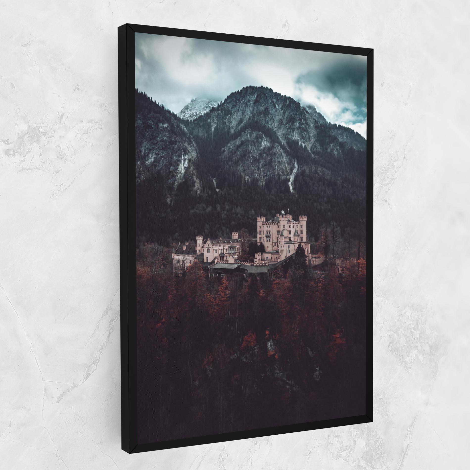 Tablou Canvas Forest Castle mockup 1