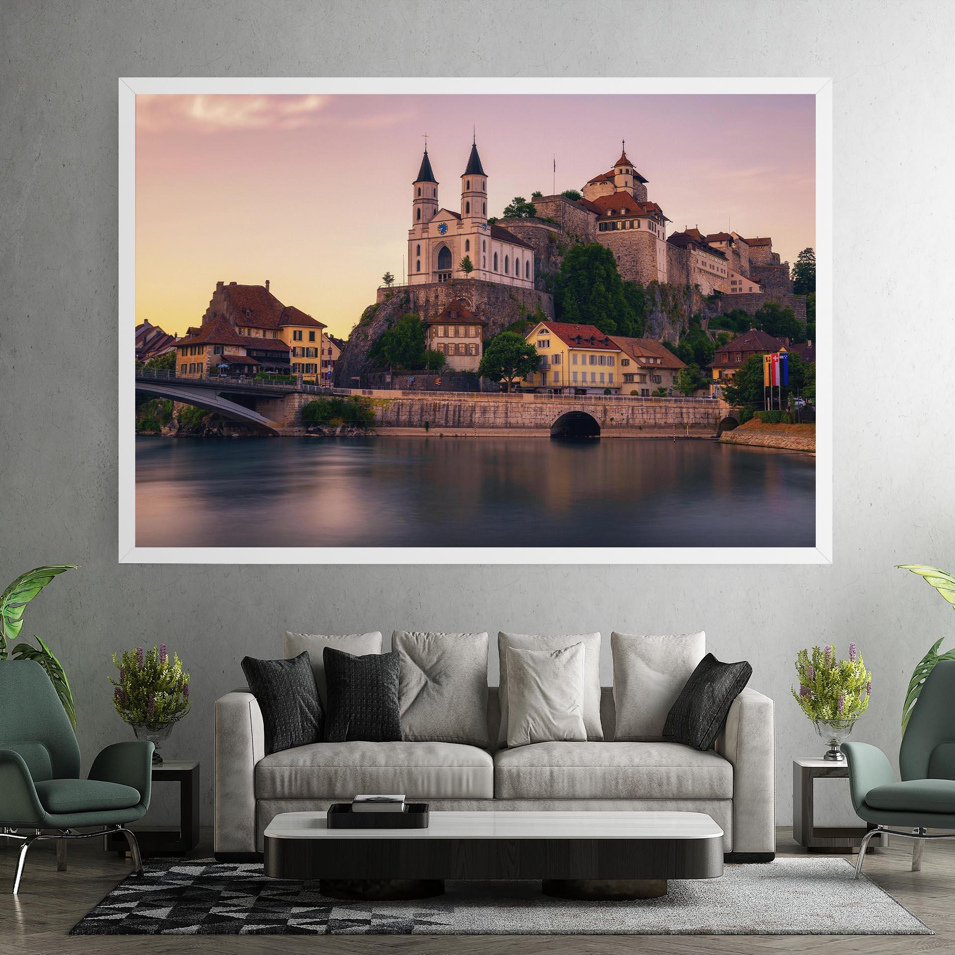 Tablou Canvas Aarburg Castle mockup 7