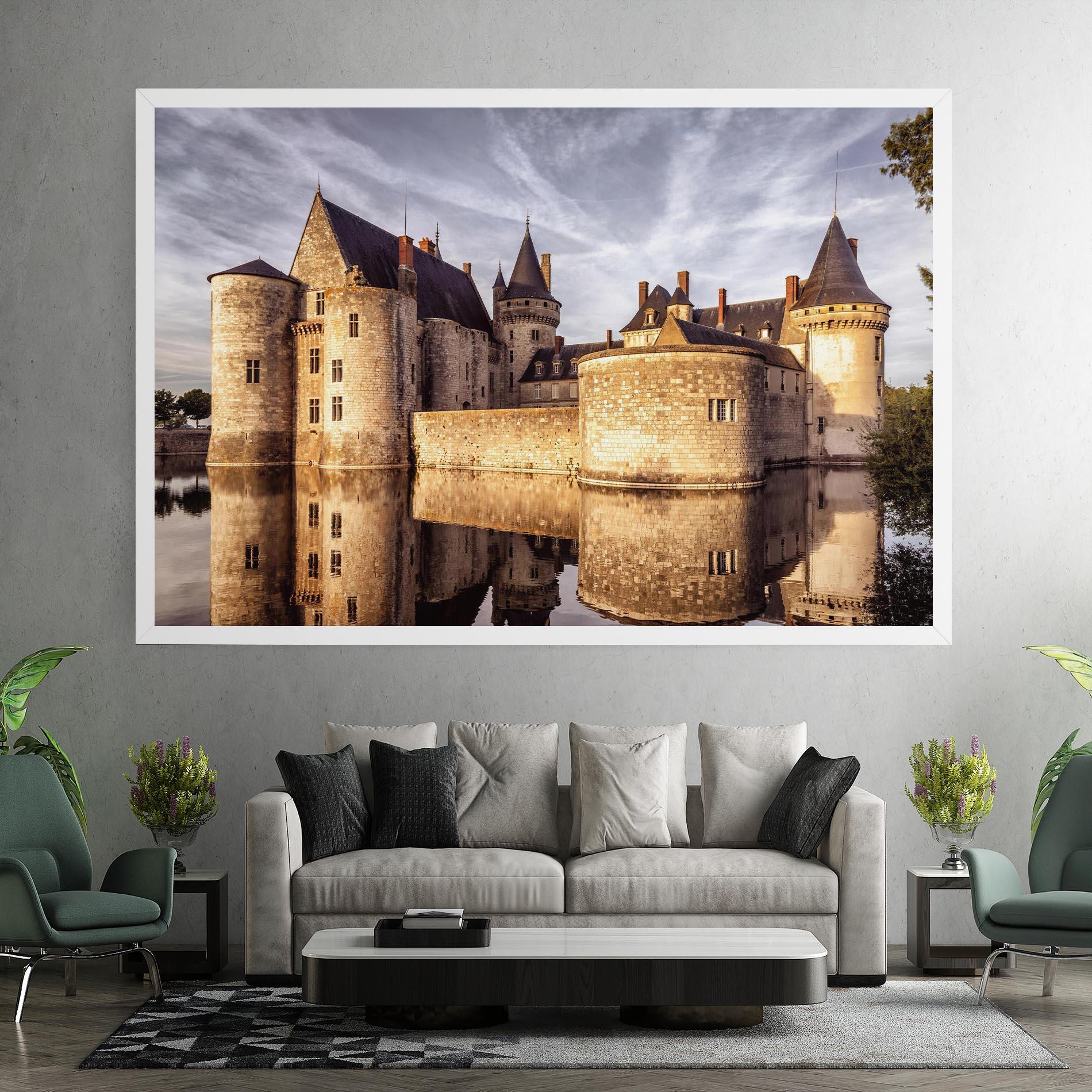 Tablou Canvas Chateau Castle mockup 7