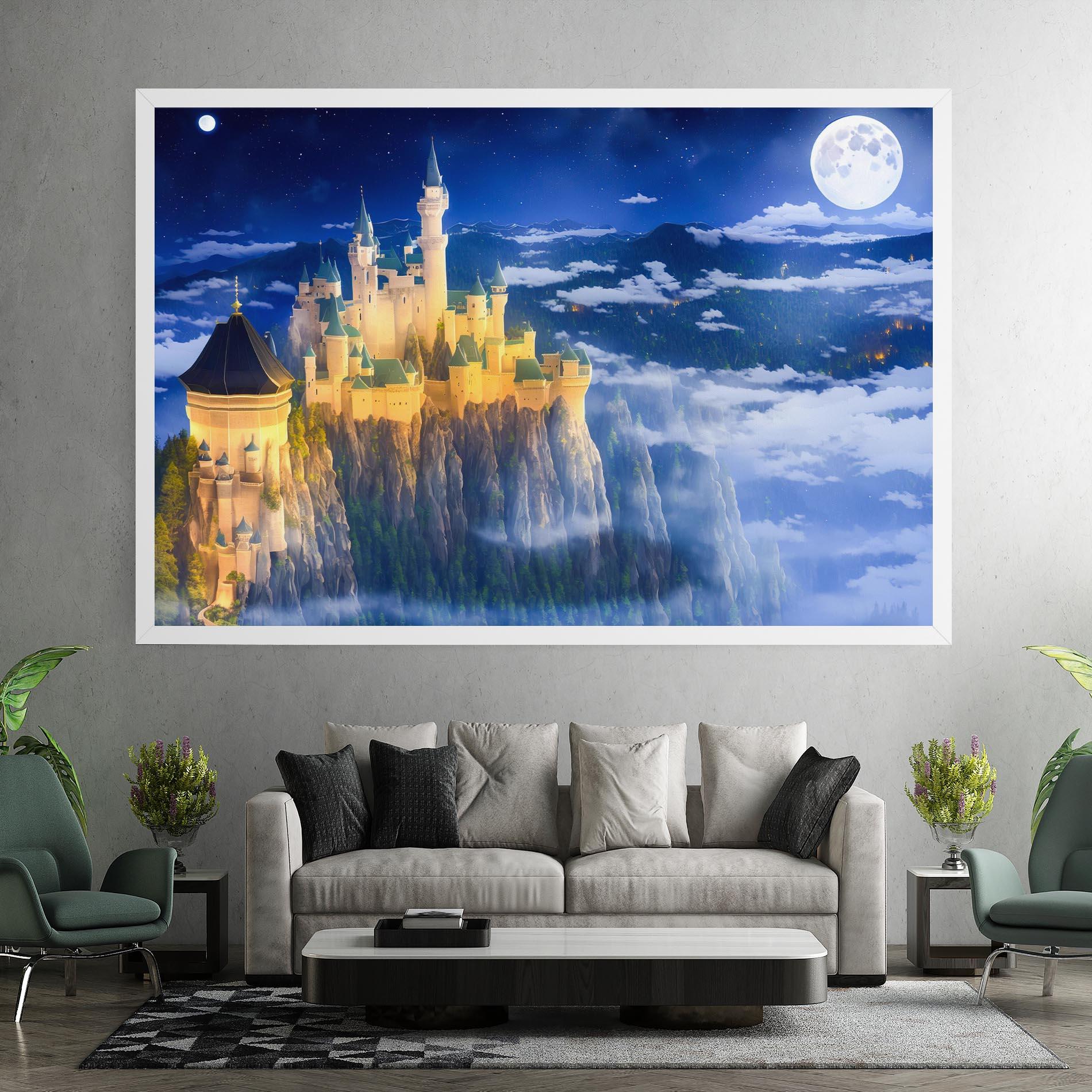 Tablou Canvas Fairytale Castle mockup 7