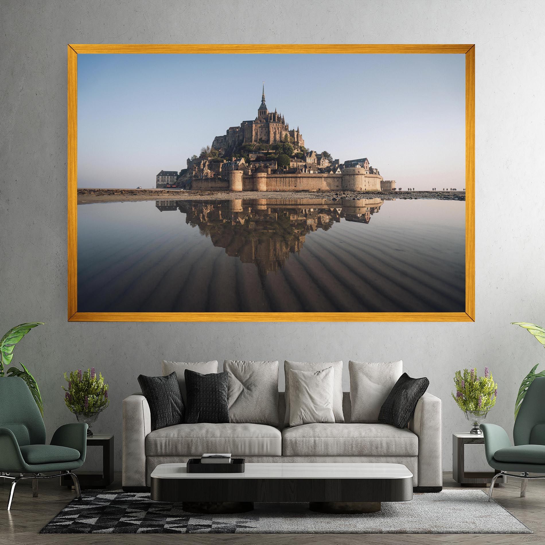 Castle Reflection mockup 7