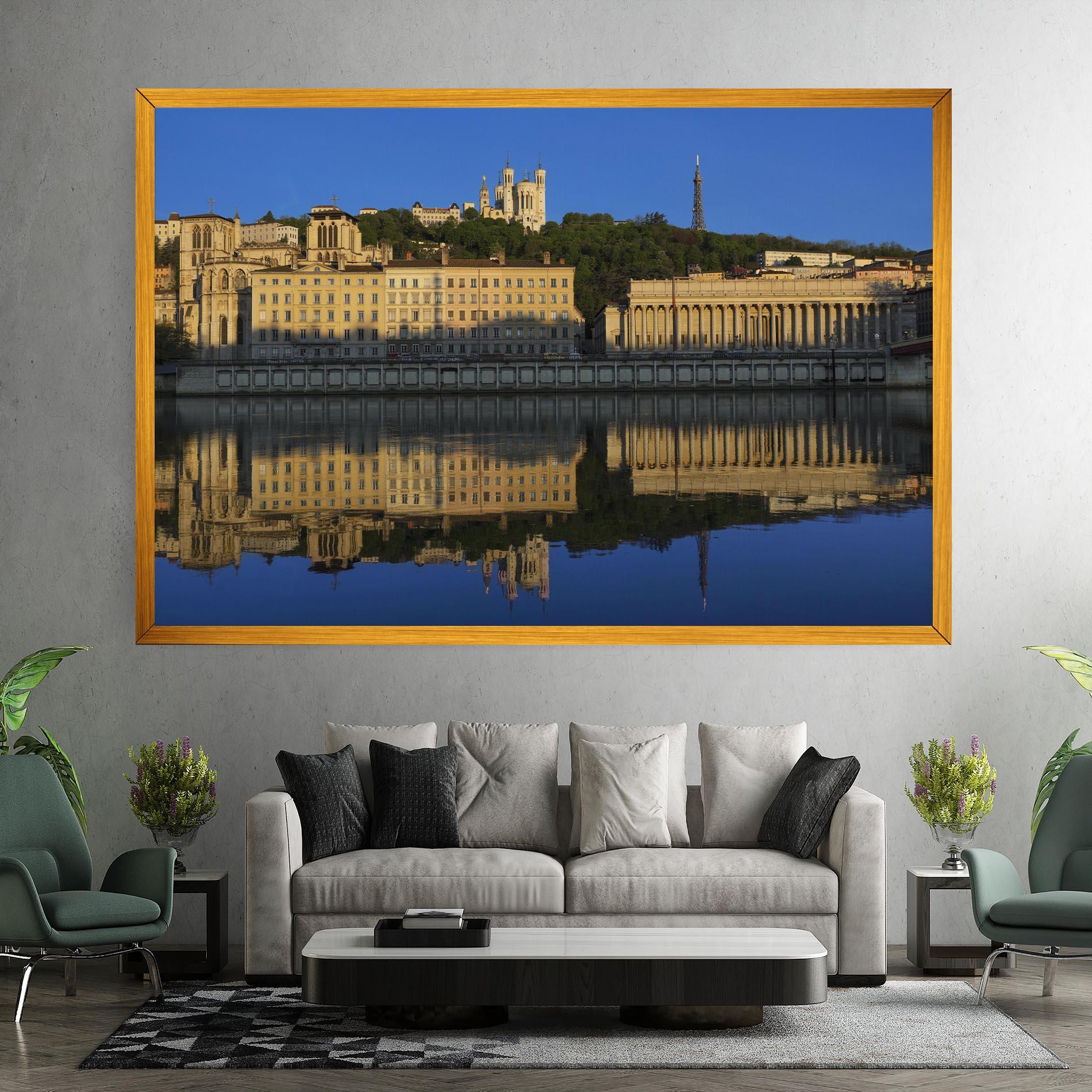 Tablou Canvas Lyon France mockup 7