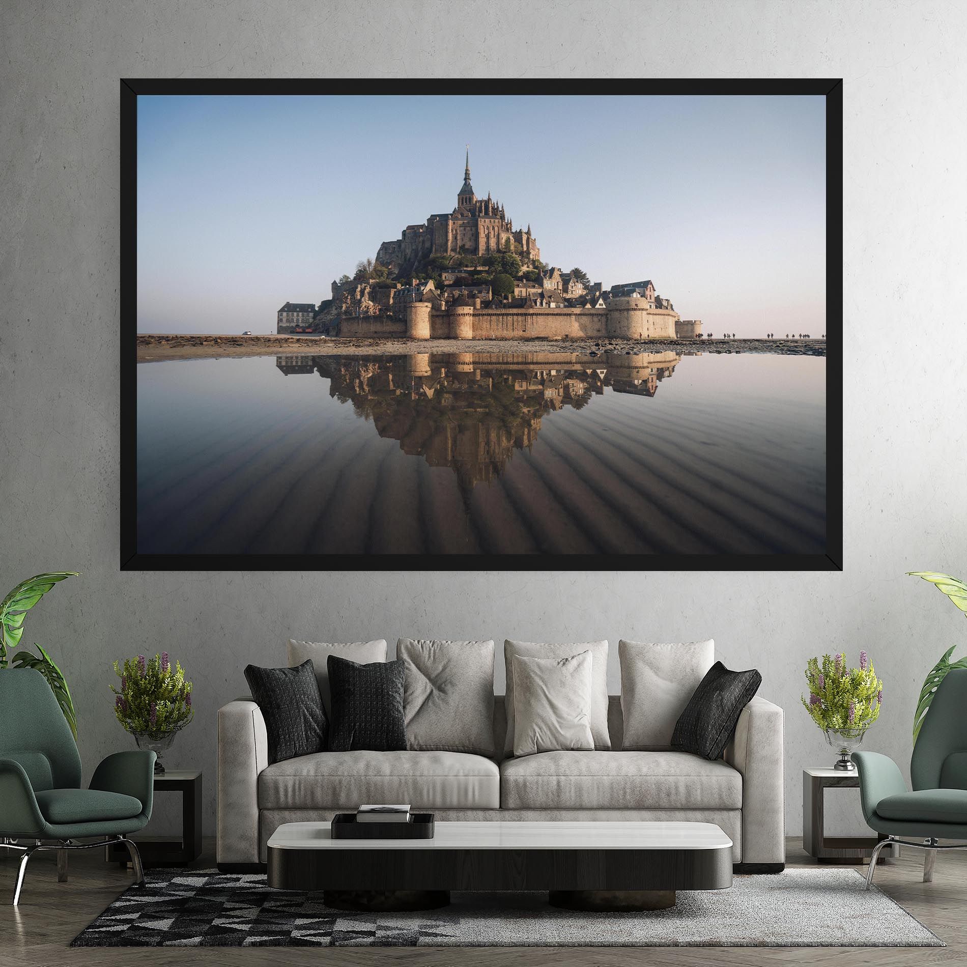 Castle Reflection mockup 7