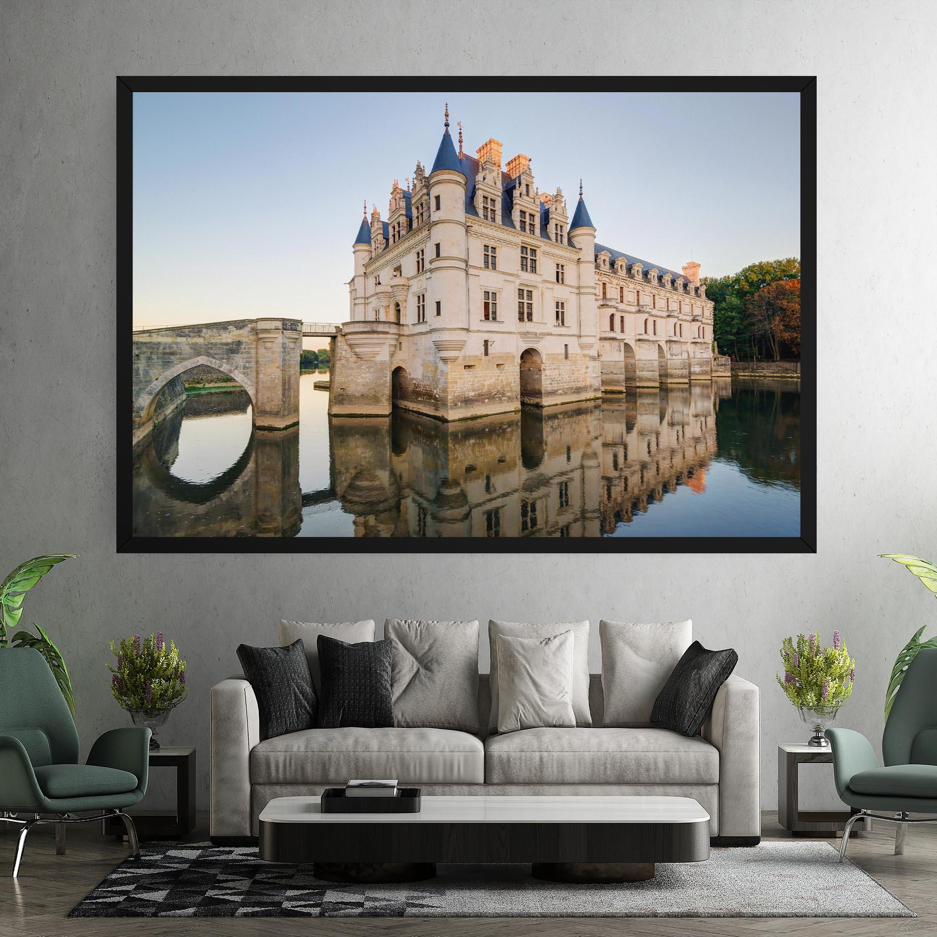 Tablou Canvas Chateau France mockup 7