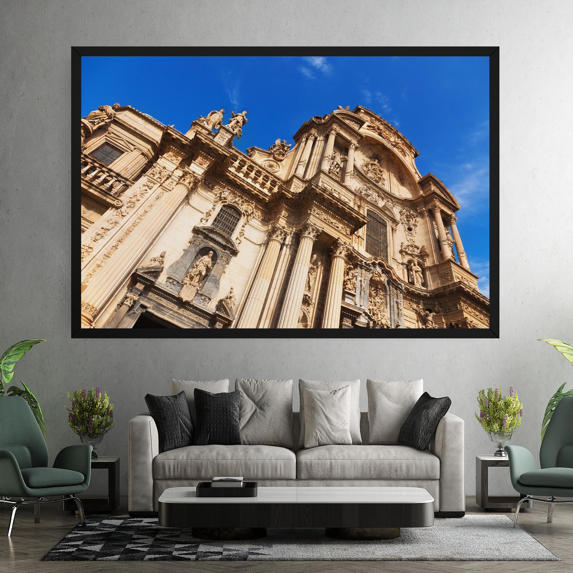 Tablou Canvas Church Saint Mary mockup 7