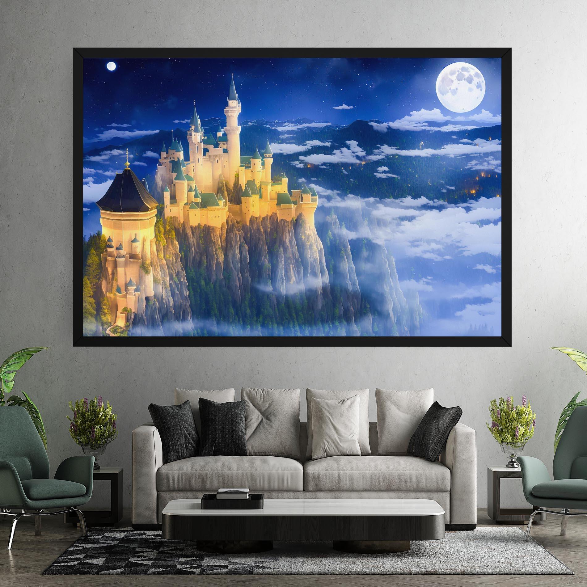 Tablou Canvas Fairytale Castle mockup 7