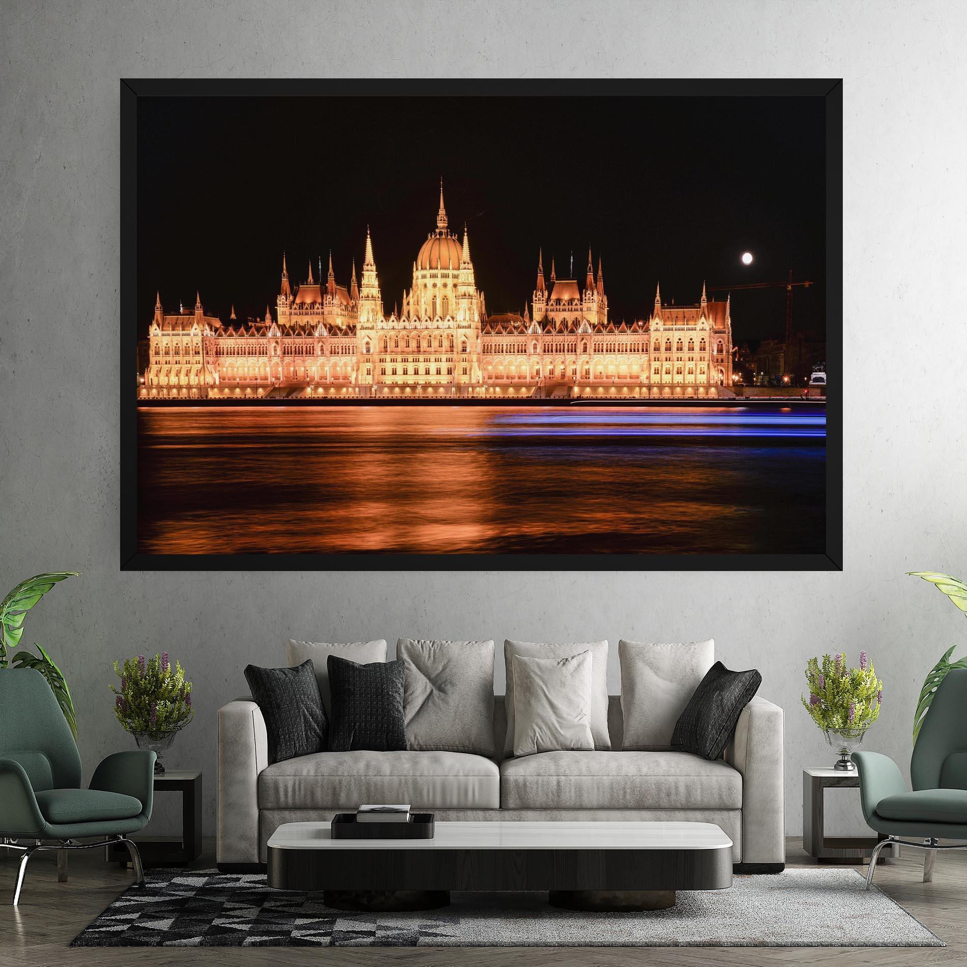 Tablou Canvas Night Reflection mockup 7