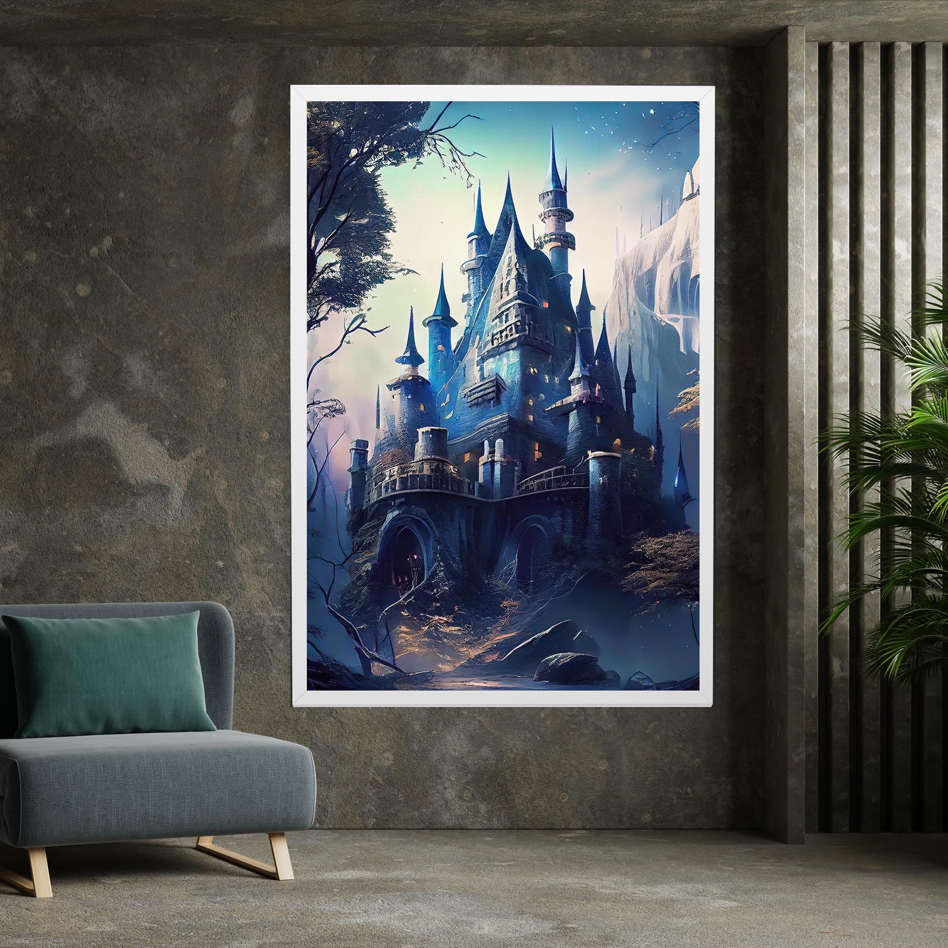 Blue Art Castle mockup 7