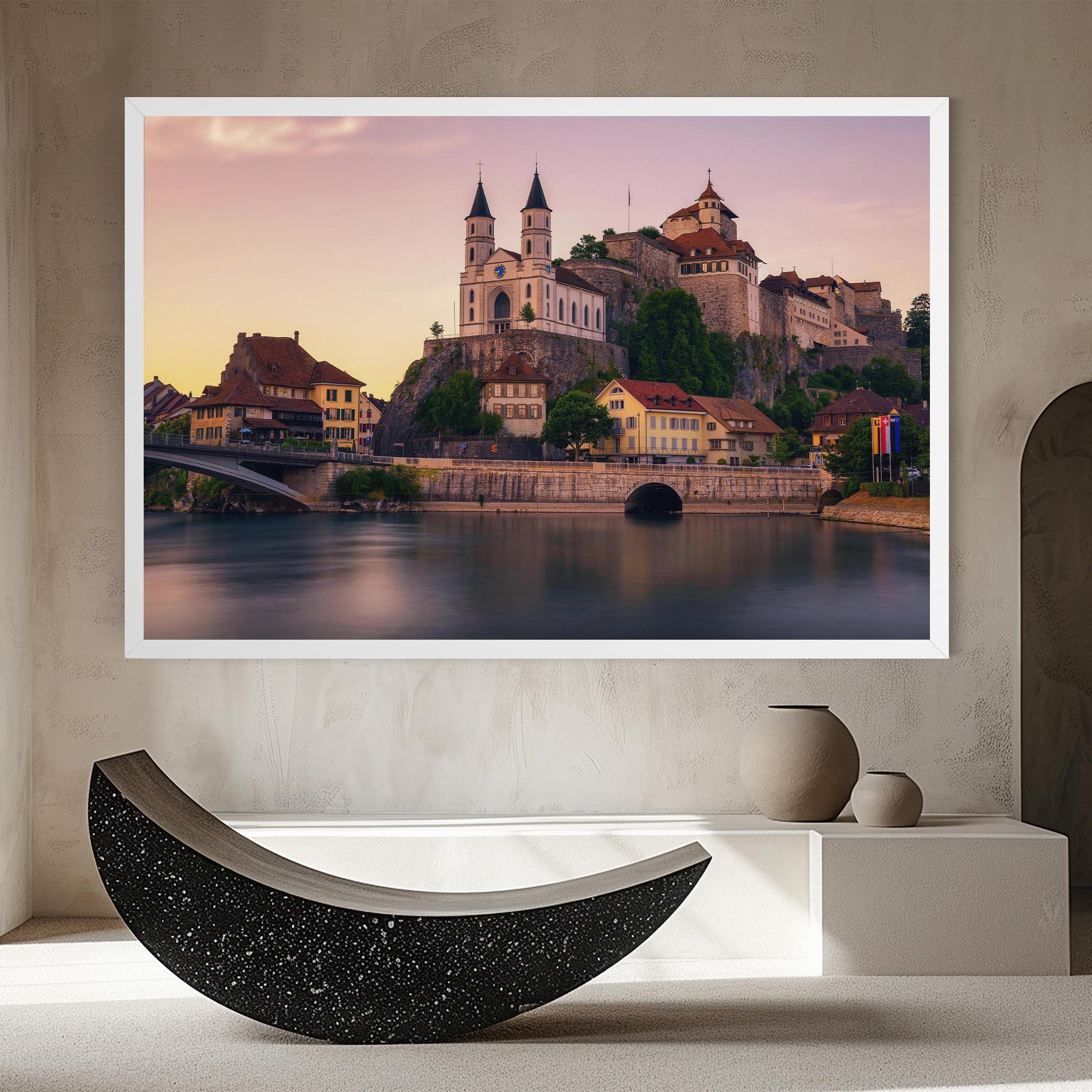 Tablou Canvas Aarburg Castle mockup 8