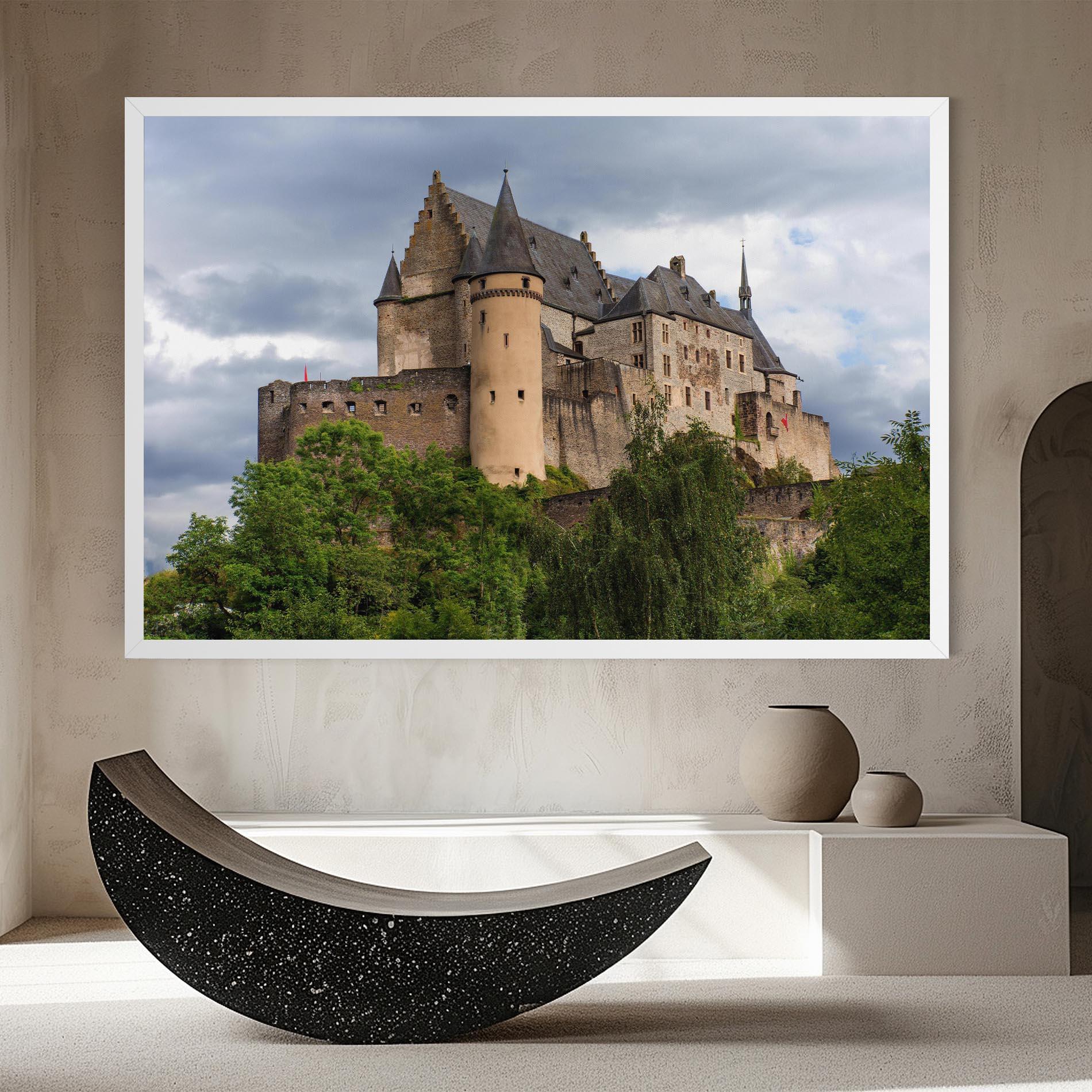 Tablou Canvas Castle Vianden mockup 8
