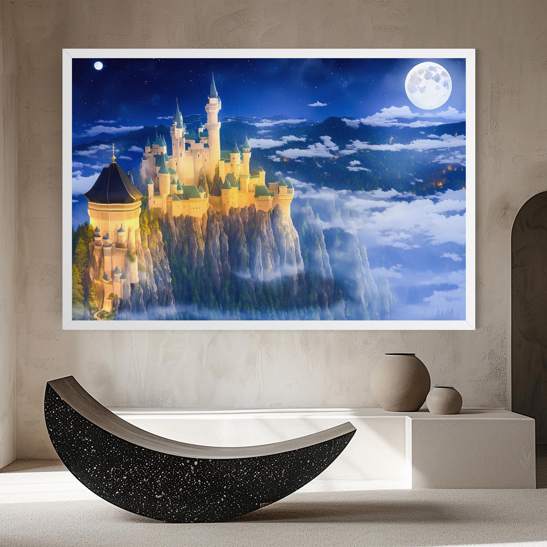 Tablou Canvas Fairytale Castle mockup 8