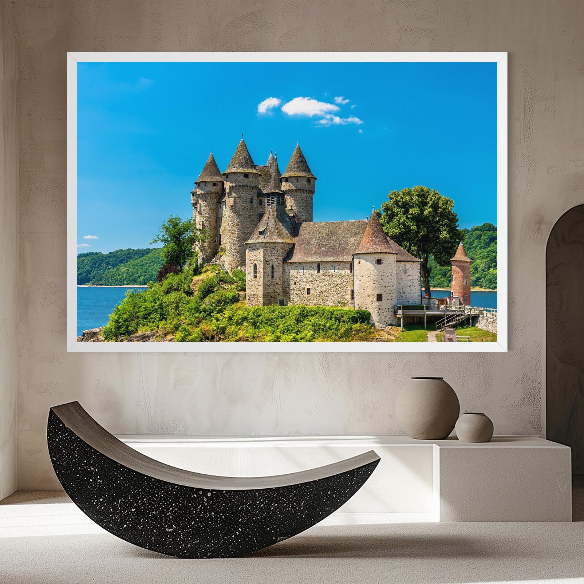 Tablou Canvas Medieval Castle France mockup 8