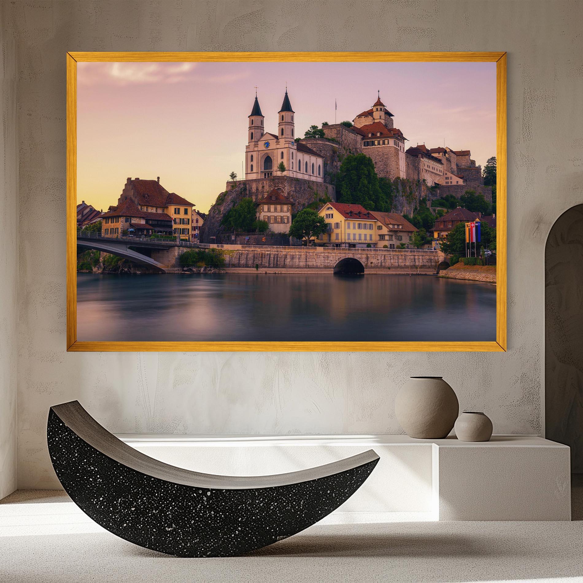 Tablou Canvas Aarburg Castle mockup 8