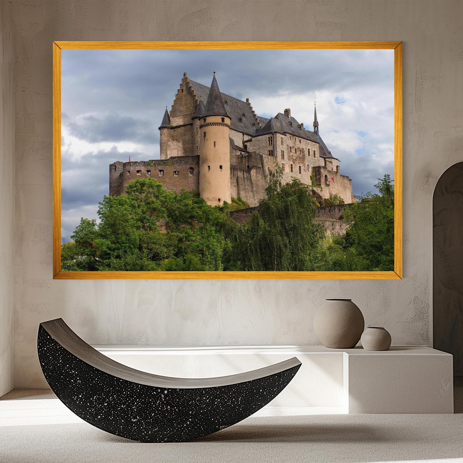 Tablou Canvas Castle Vianden mockup 8