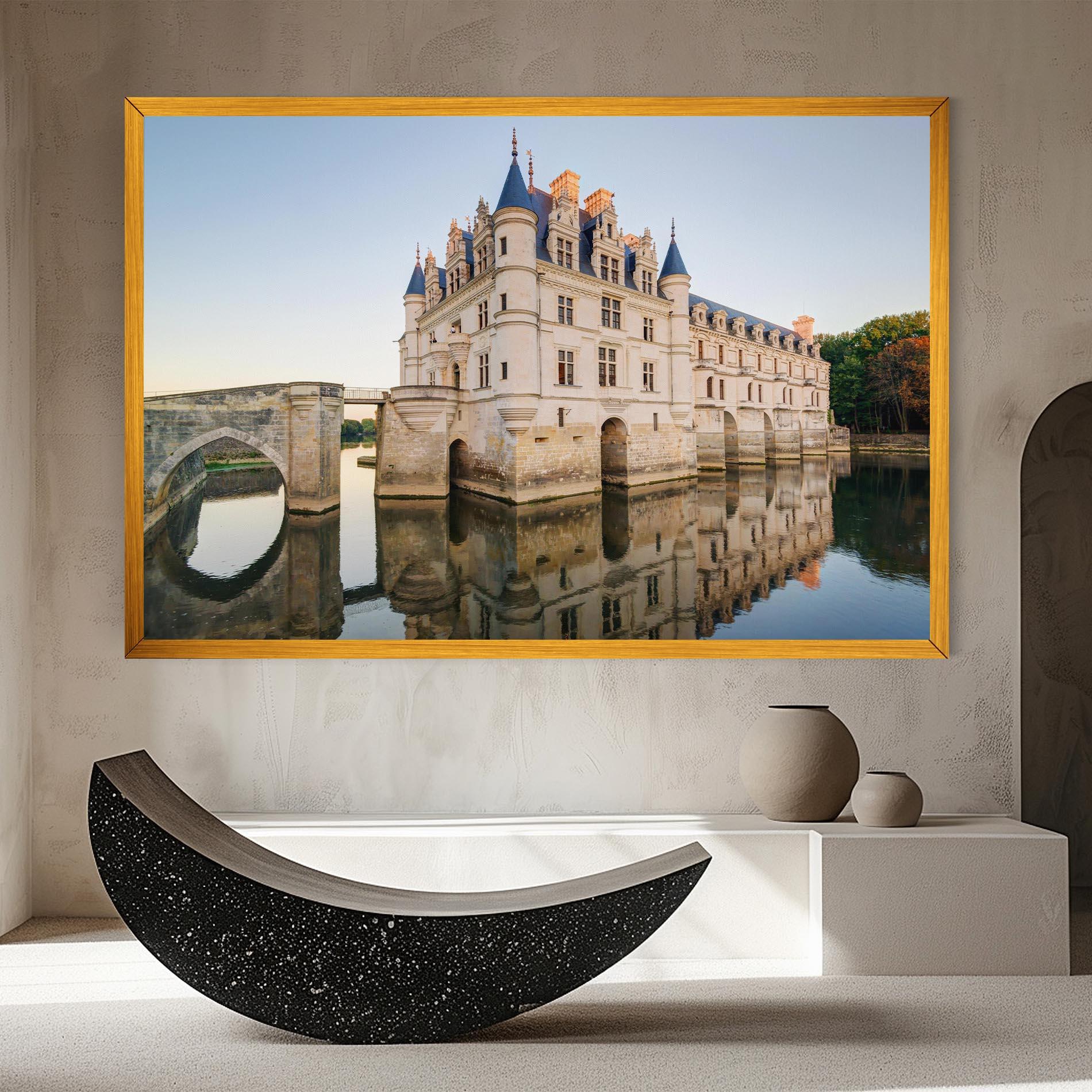 Tablou Canvas Chateau France mockup 8