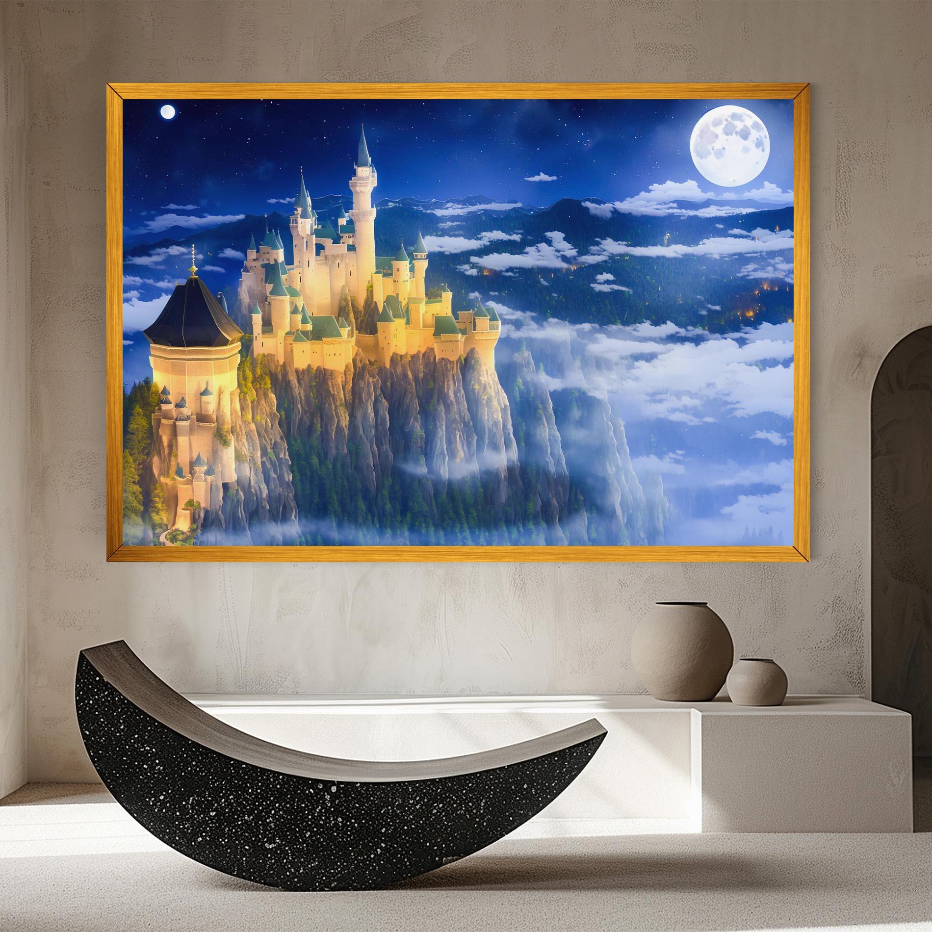 Tablou Canvas Fairytale Castle mockup 8