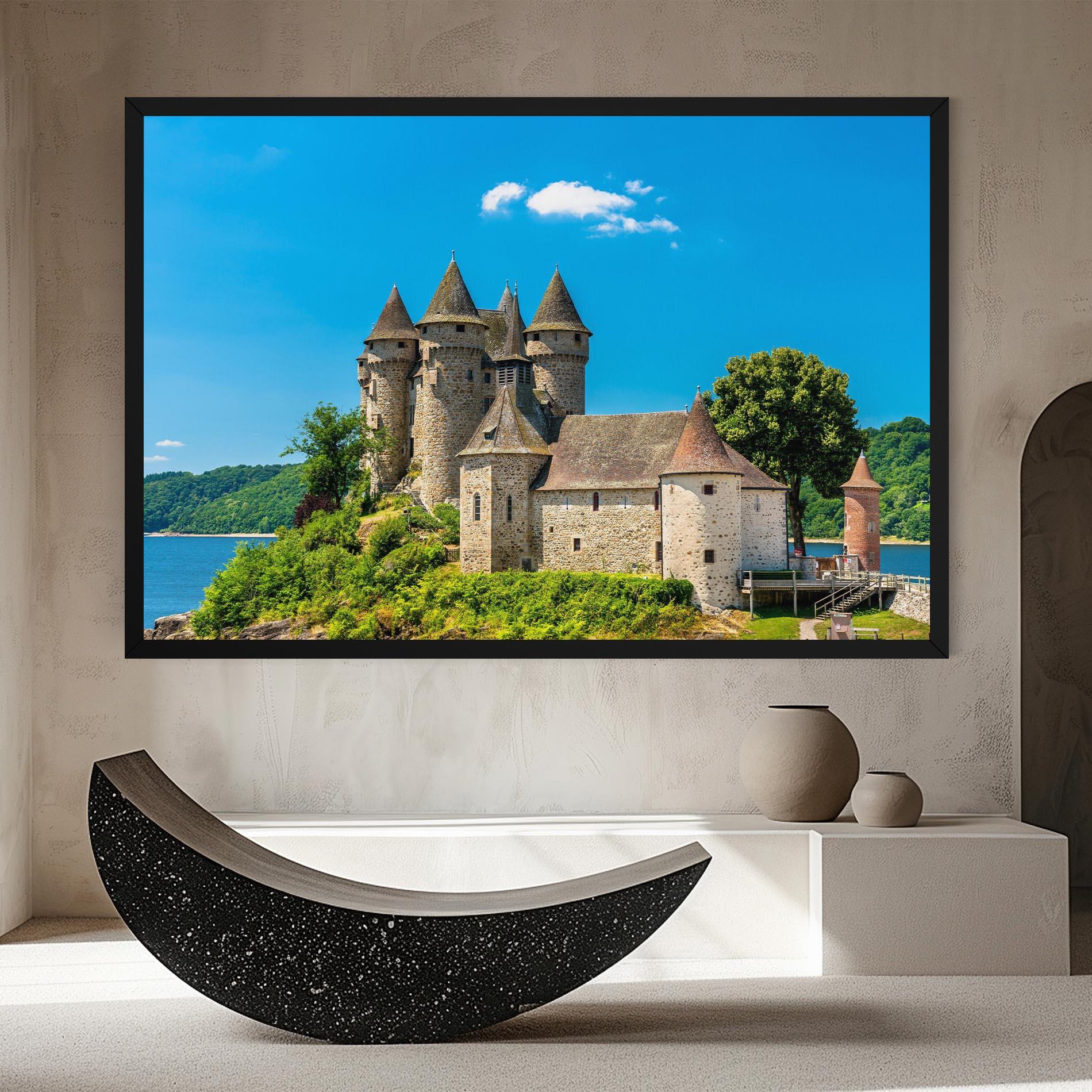 Tablou Canvas Medieval Castle France mockup 8
