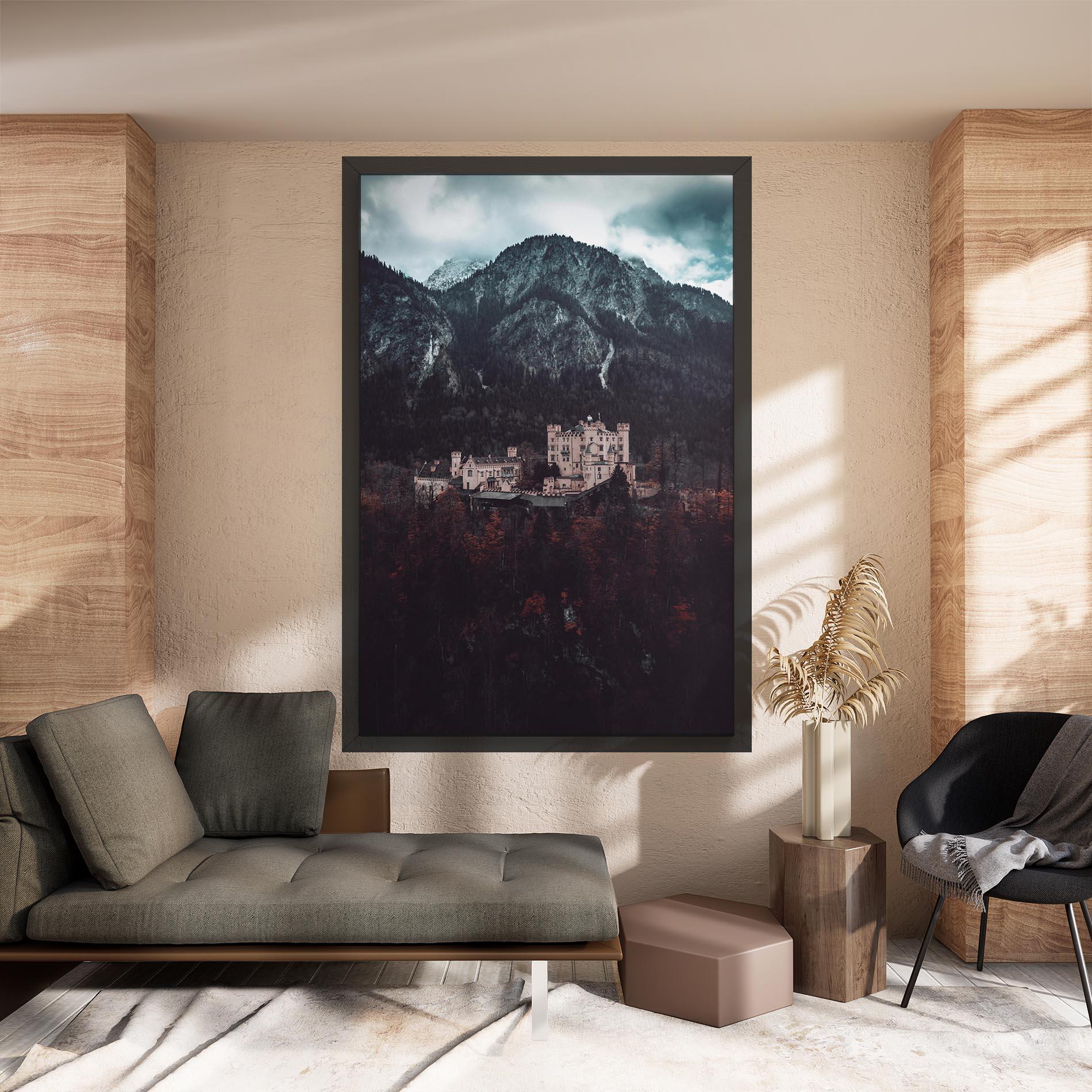 Tablou Canvas Forest Castle mockup 8