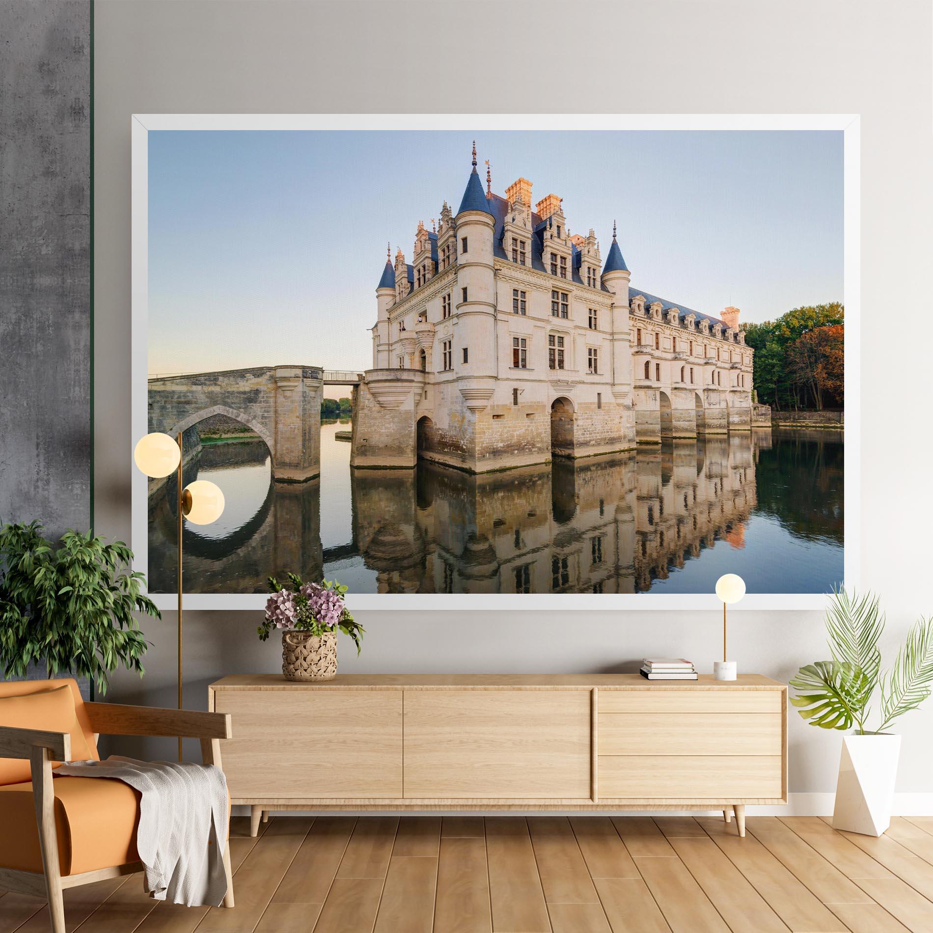 Tablou Canvas Chateau France mockup 9