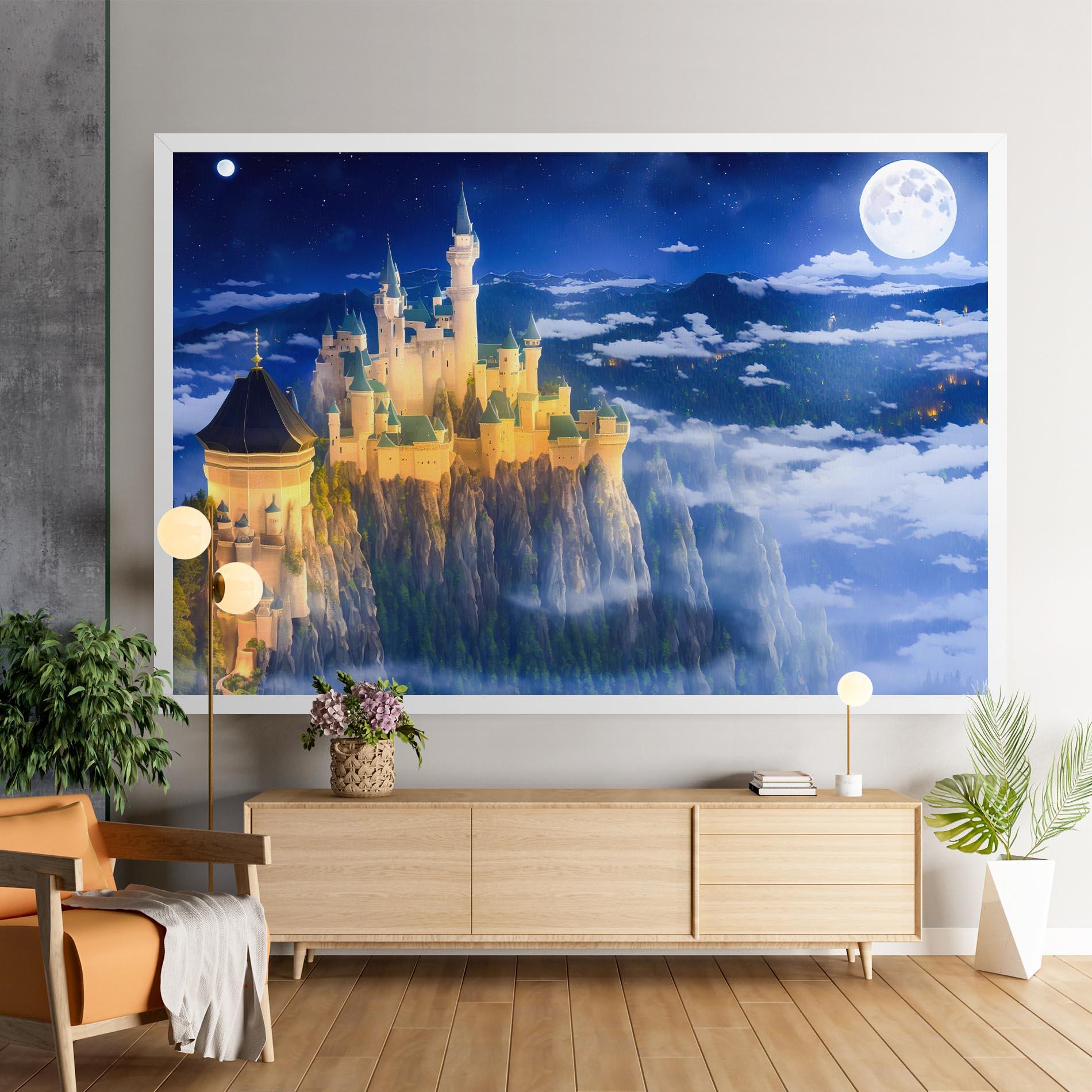 Tablou Canvas Fairytale Castle mockup 9