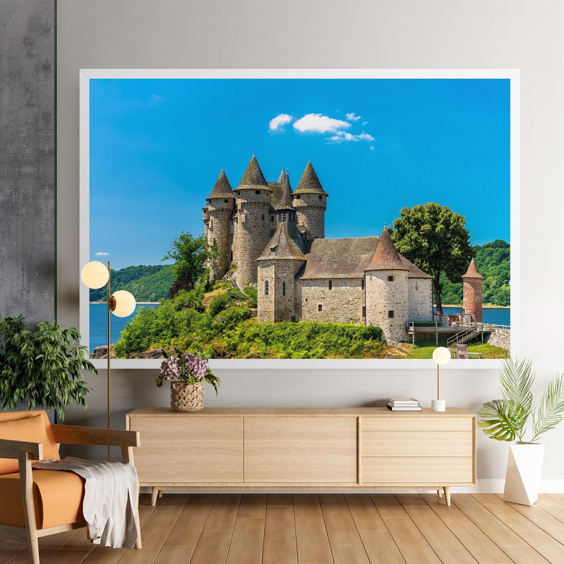 Medieval Castle France mockup 9