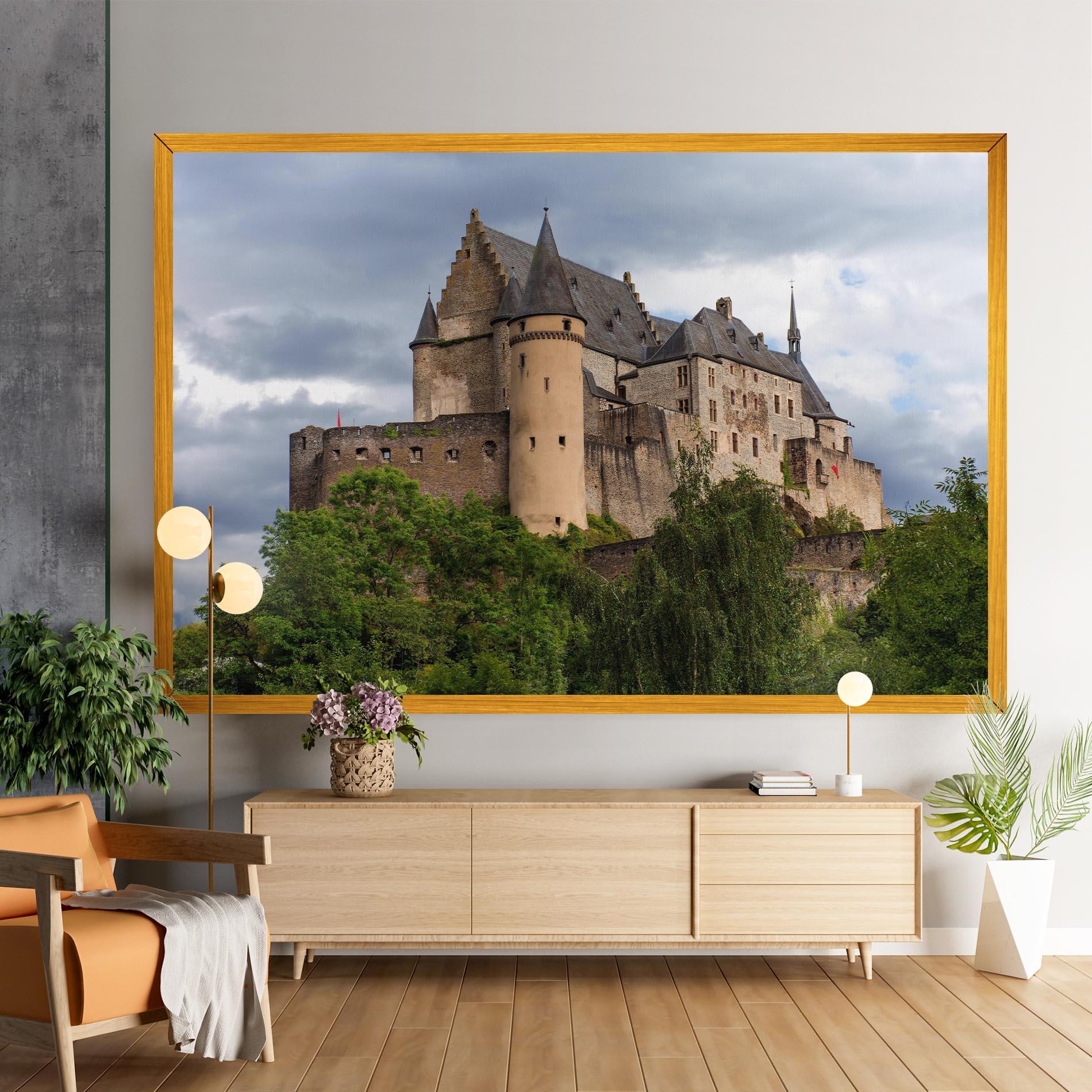 Tablou Canvas Castle Vianden mockup 9