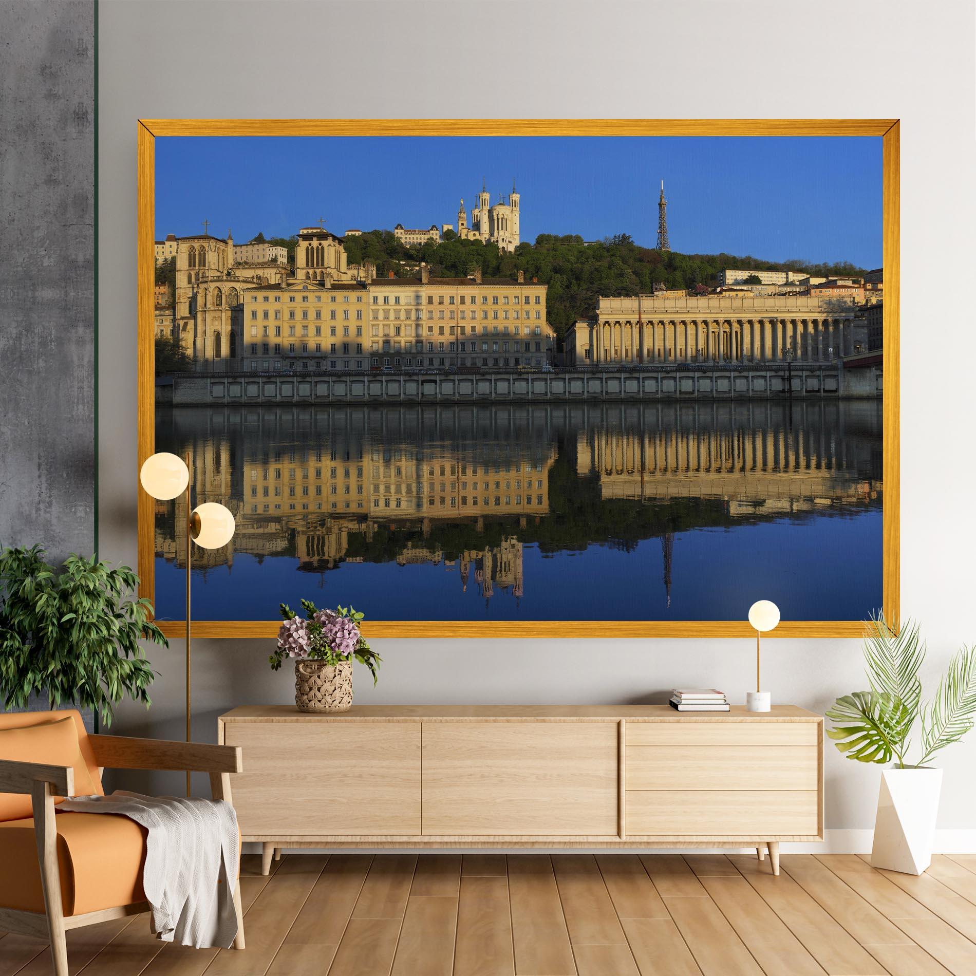 Tablou Canvas Lyon France mockup 9