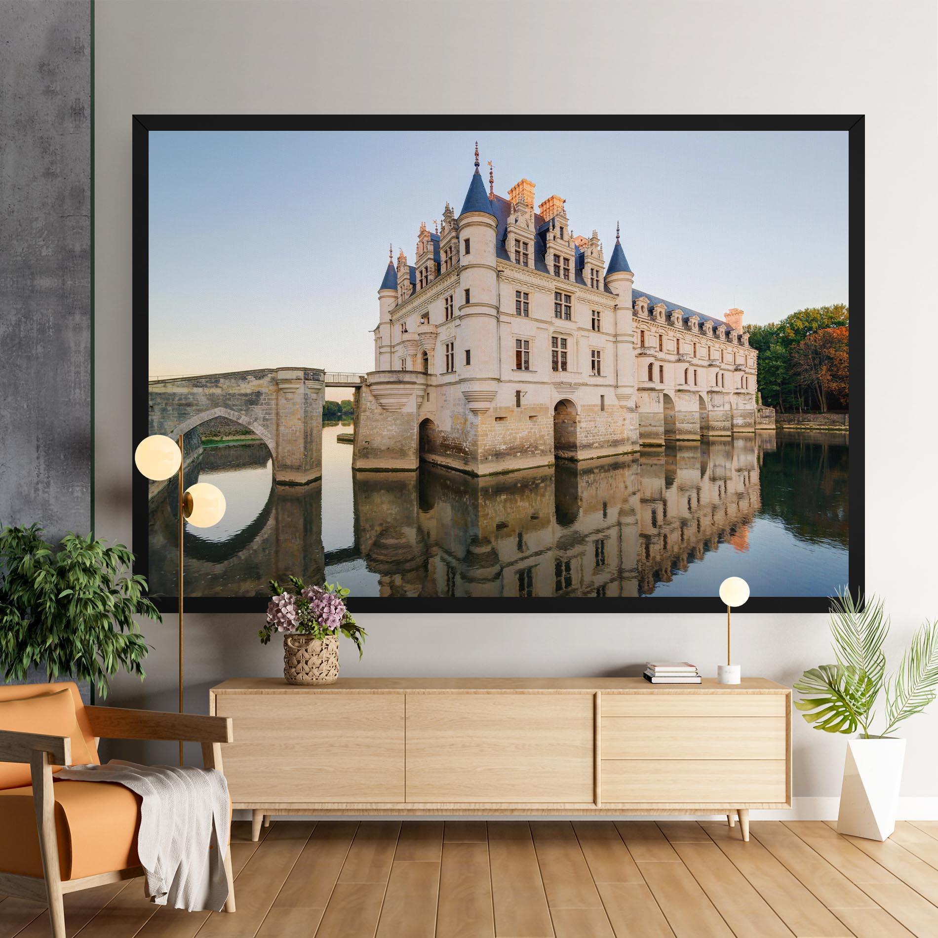 Tablou Canvas Chateau France mockup 9