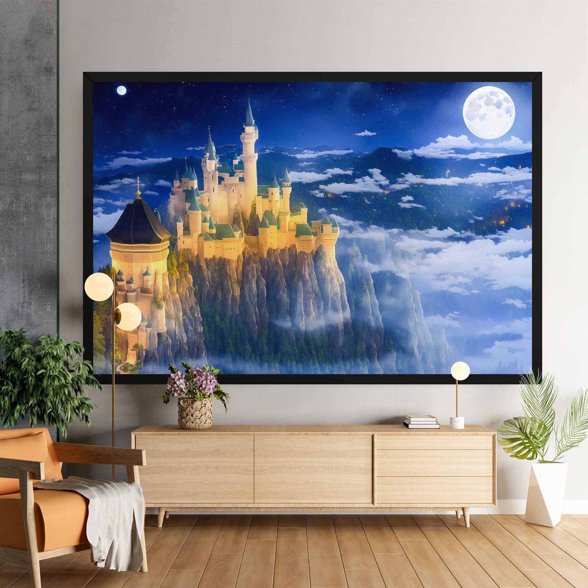Tablou Canvas Fairytale Castle mockup 9
