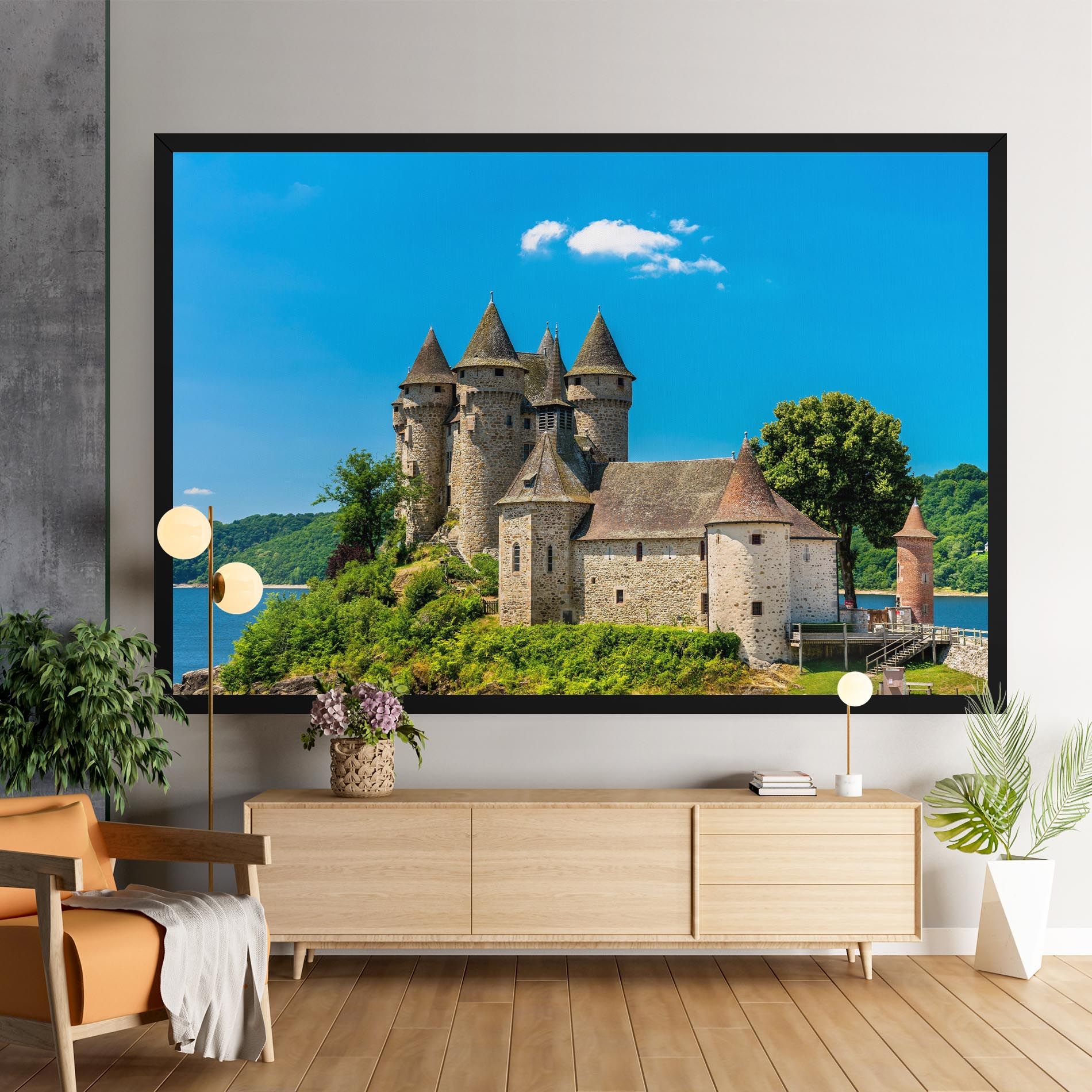 Medieval Castle France mockup 9