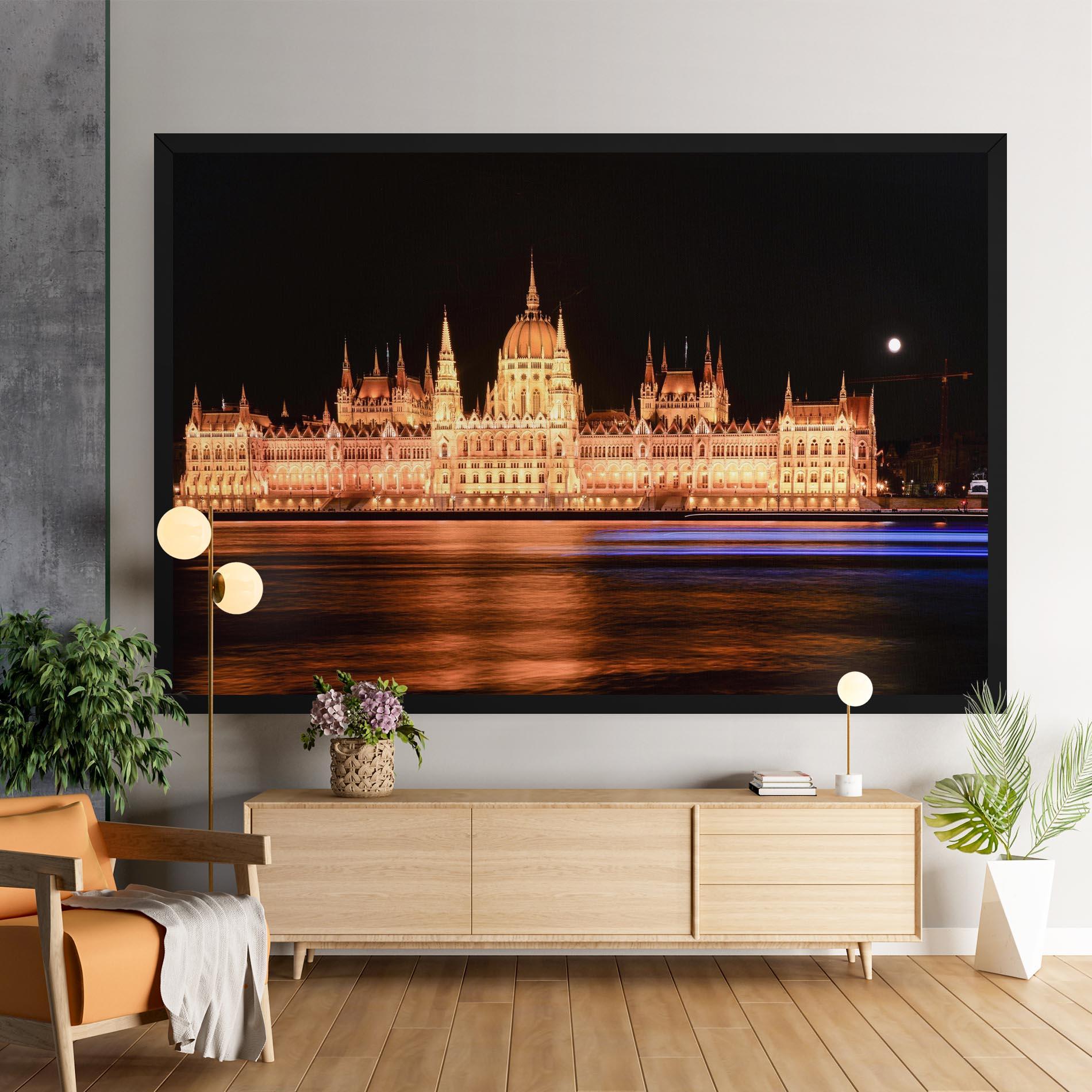 Tablou Canvas Night Reflection mockup 9