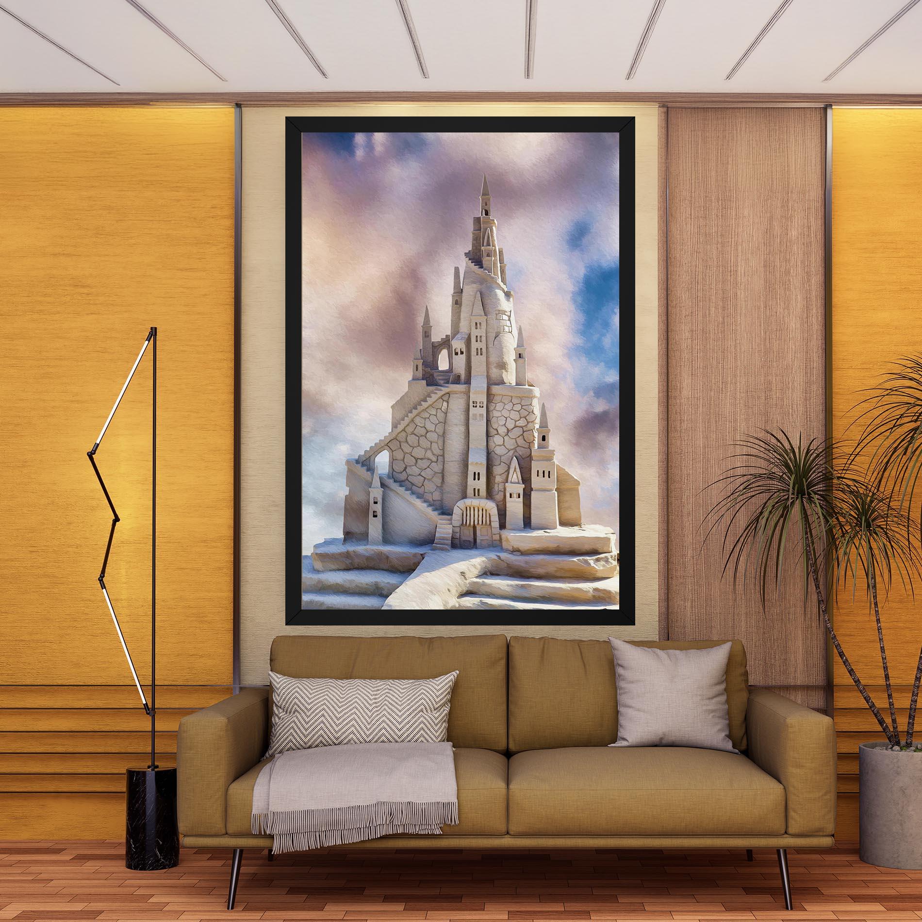 Tablou Canvas Cream Castle mockup 9