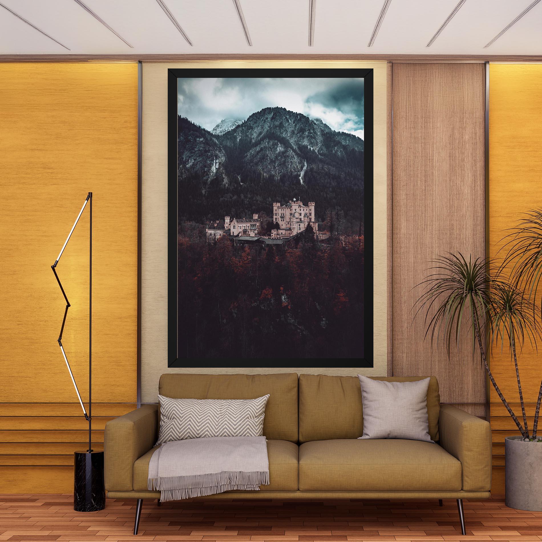 Tablou Canvas Forest Castle mockup 9