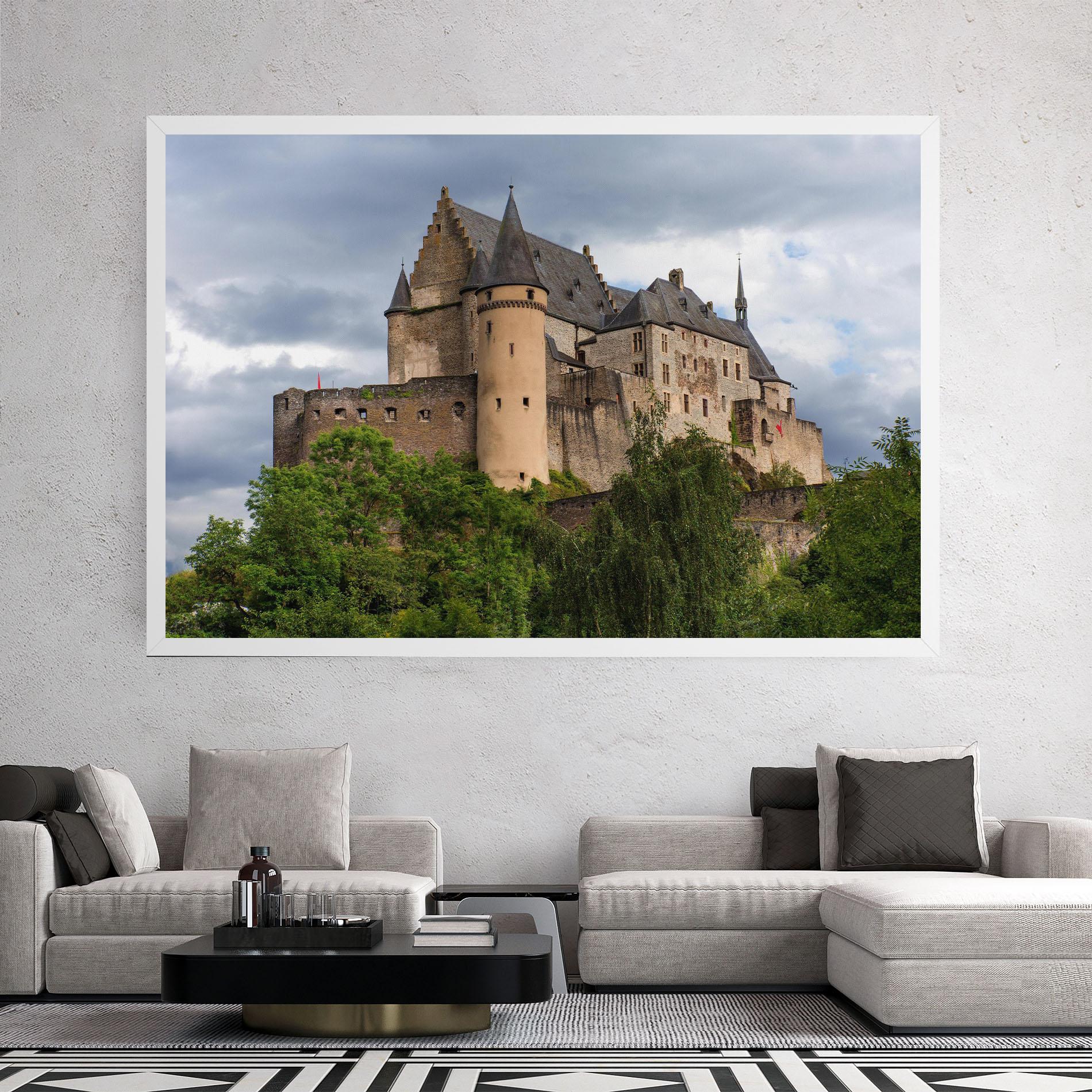 Tablou Canvas Castle Vianden mockup 2