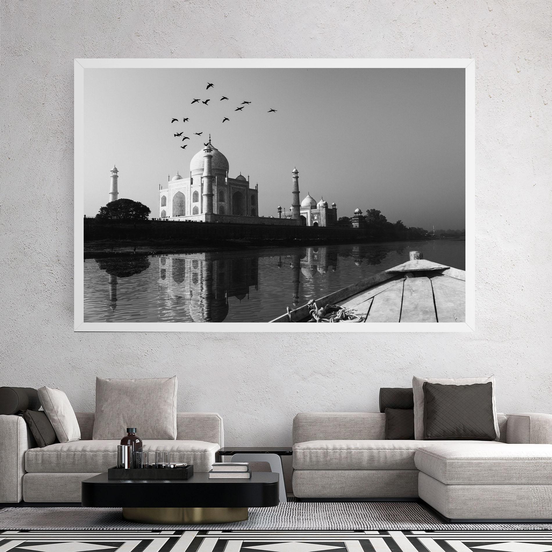 Tablou Canvas Taj Mahal Reflected mockup 2