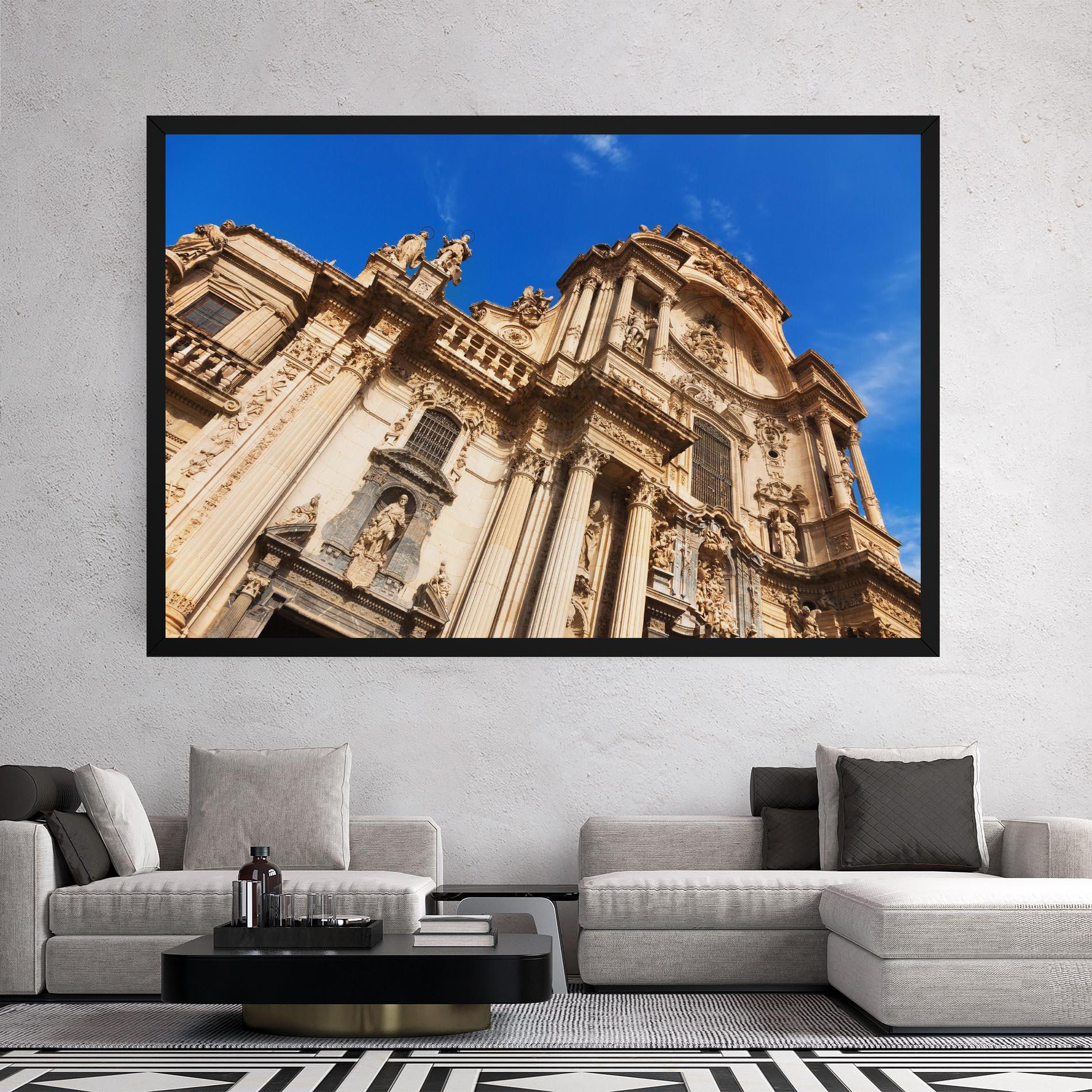 Tablou Canvas Church Saint Mary mockup 2