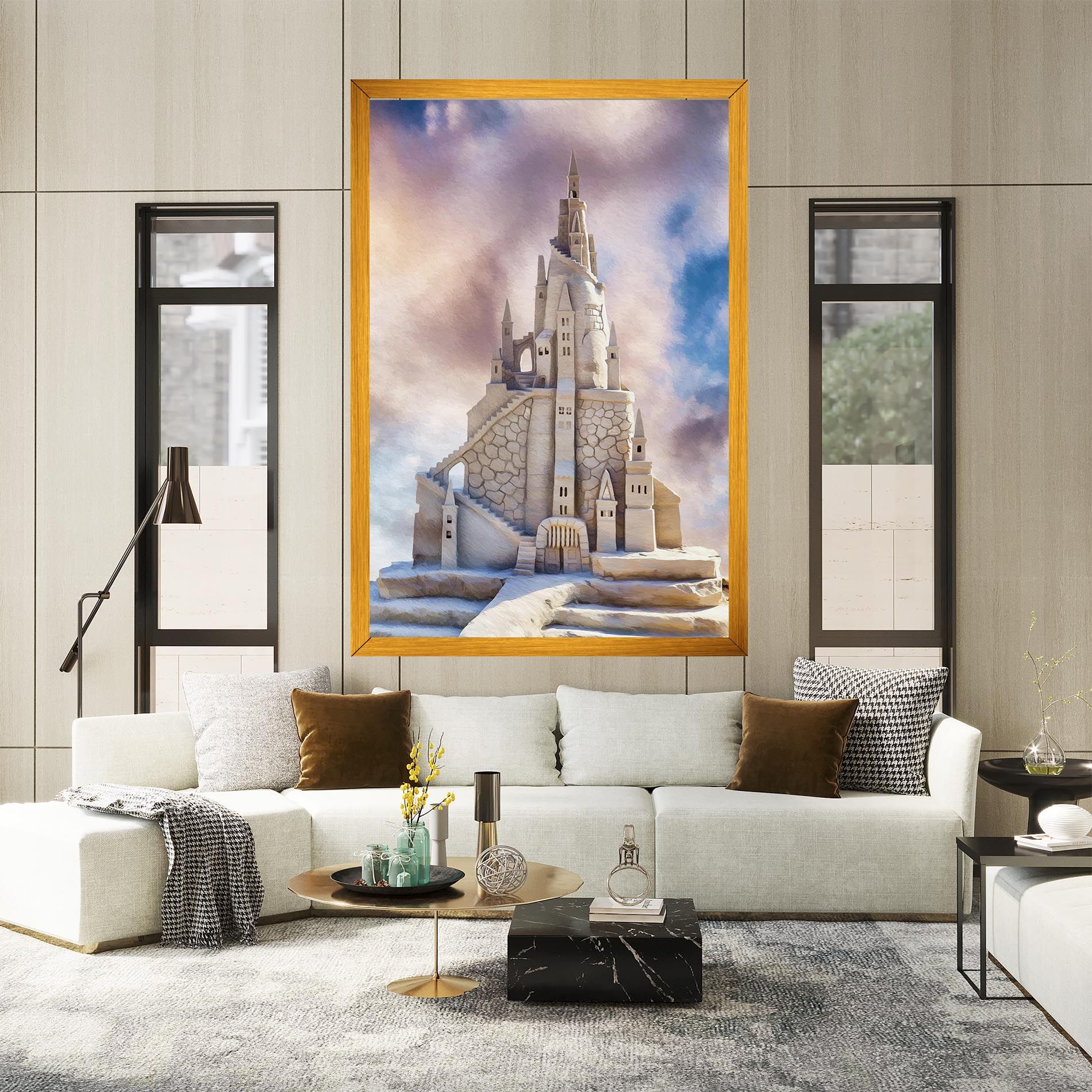 Cream Castle mockup 2