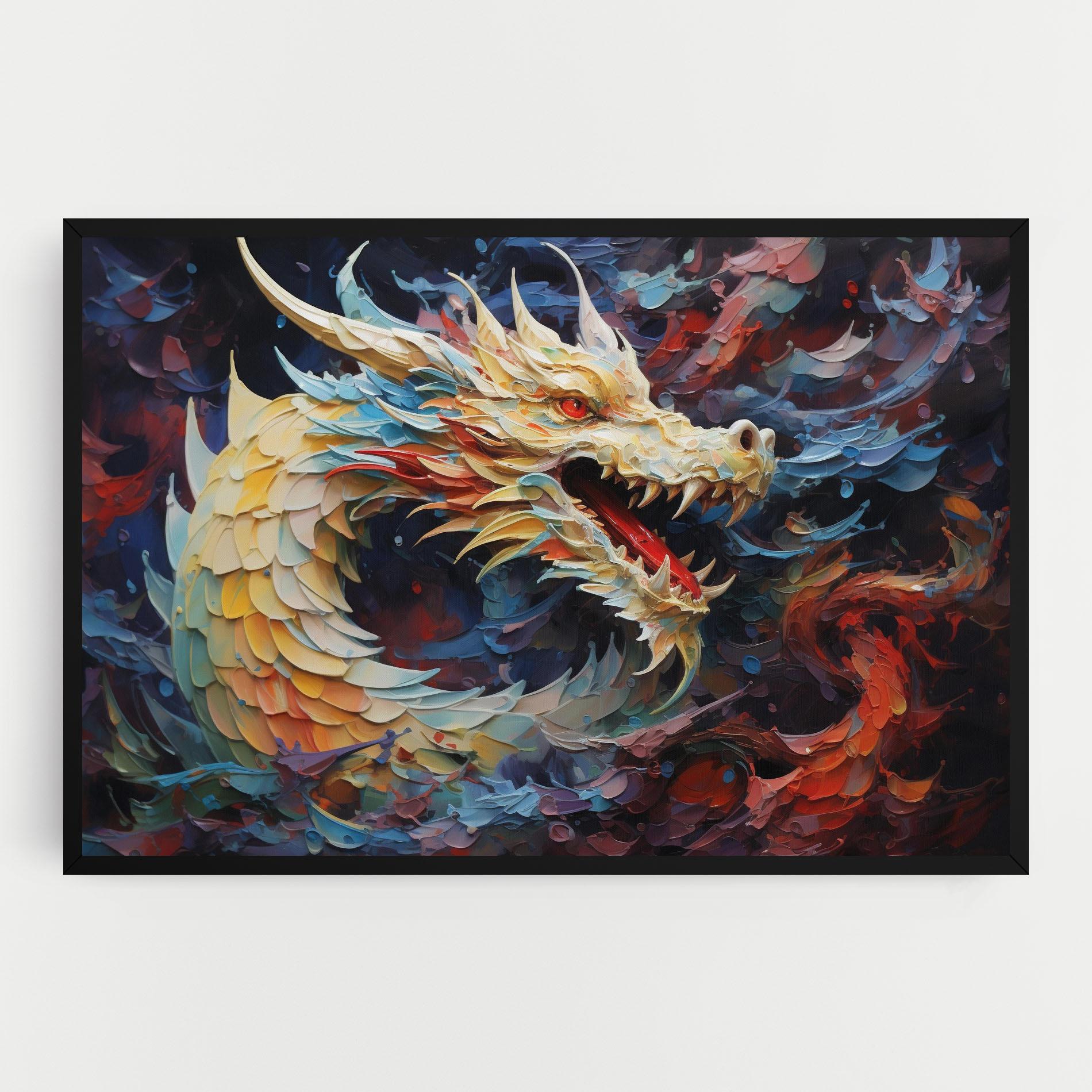 Tablou Canvas Fantasy Dragon Art mockup 0