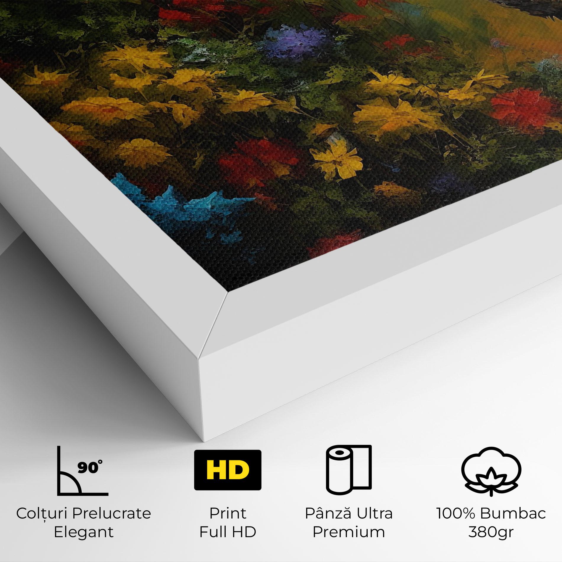 Tablou Canvas Dragon In Nature mockup 4