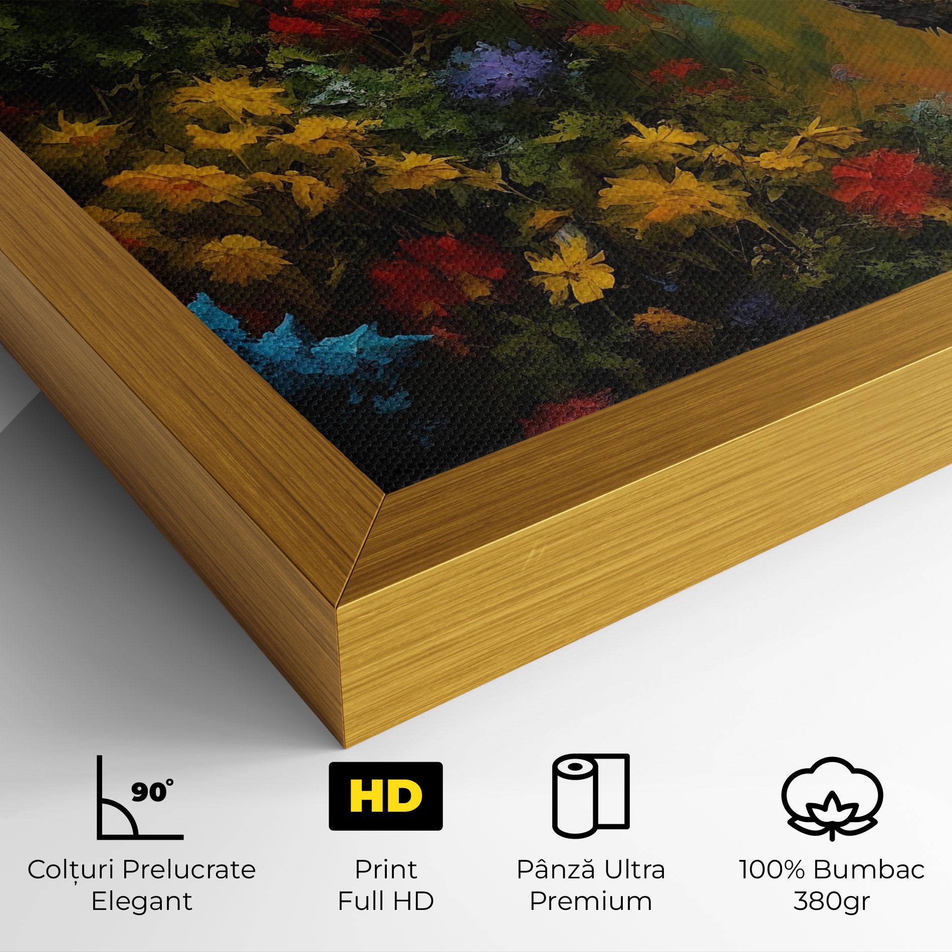 Tablou Canvas Dragon In Nature mockup 4