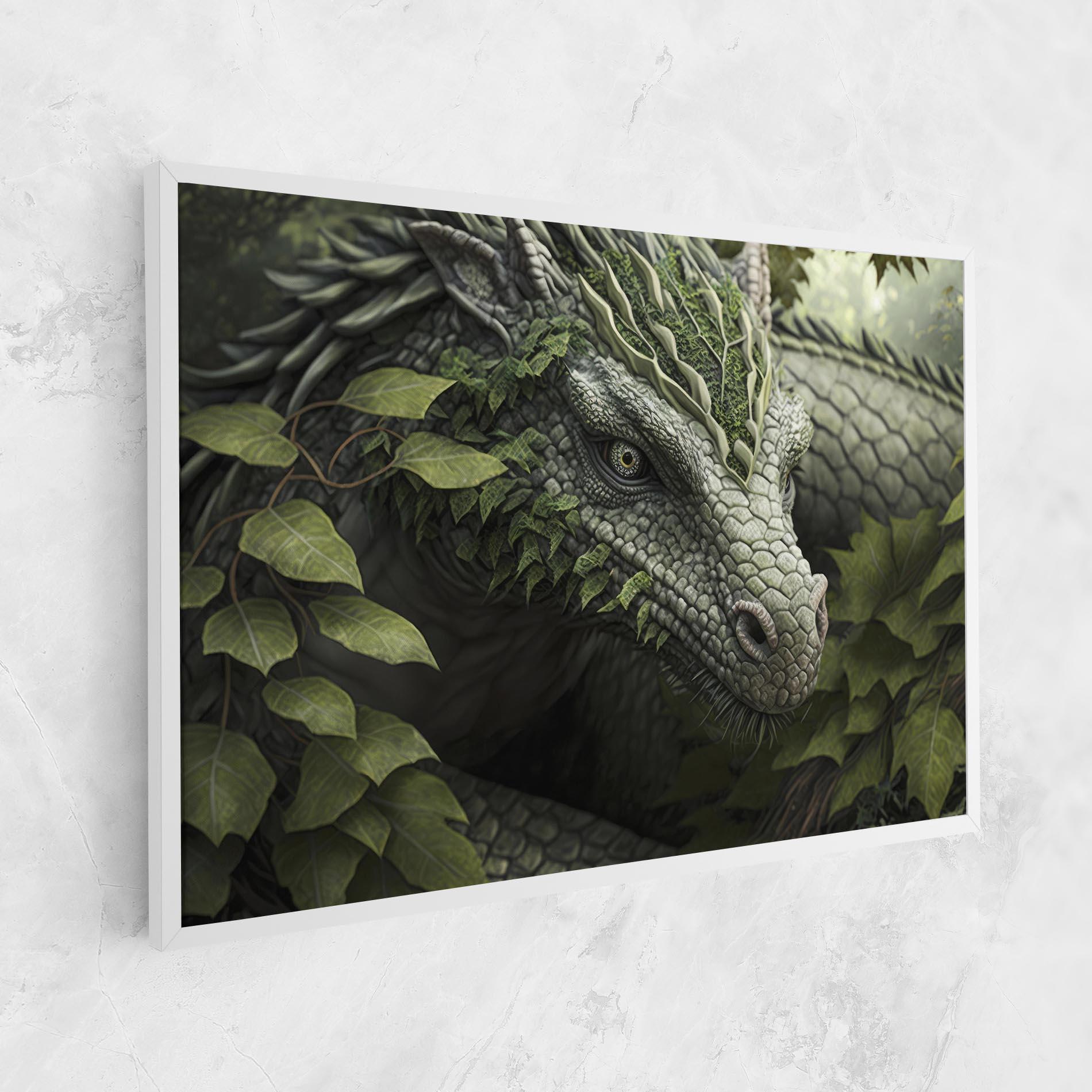 Tablou Canvas Ancient Forest Dragon mockup 1