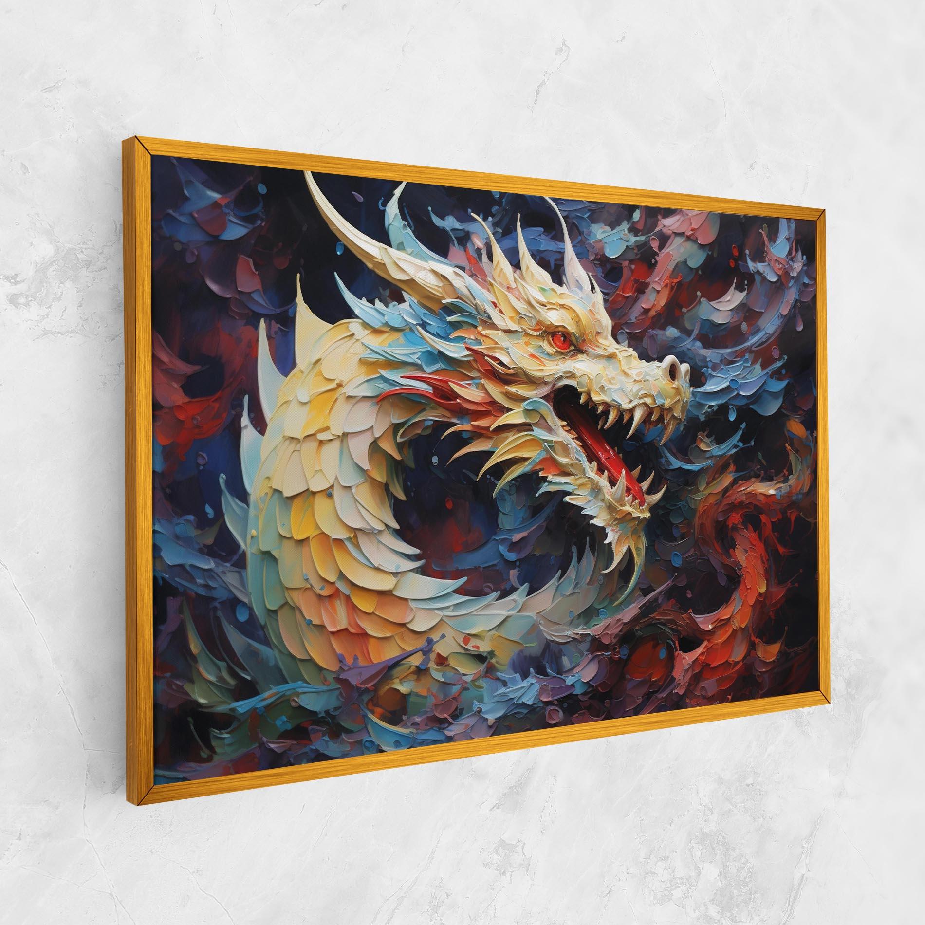 Tablou Canvas Fantasy Dragon Art mockup 1