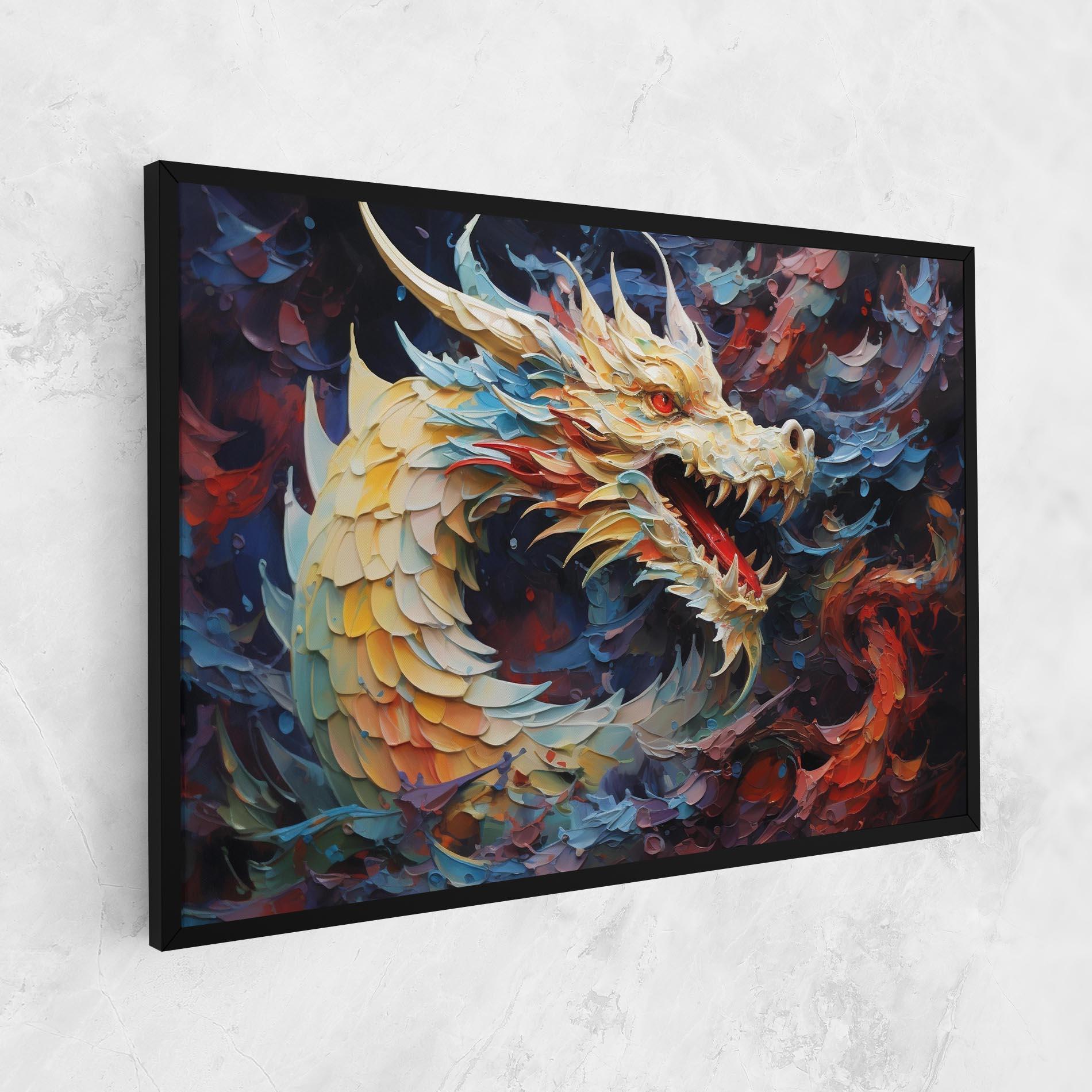 Tablou Canvas Fantasy Dragon Art mockup 1