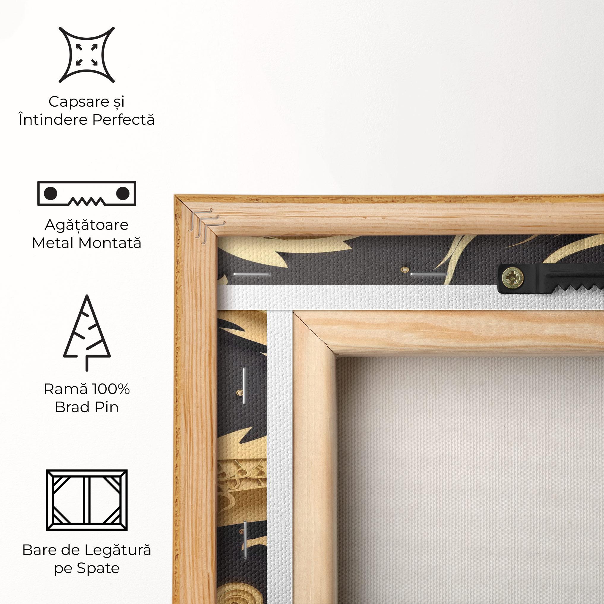 Tablou Canvas Dragon Zodiac Sign mockup 5