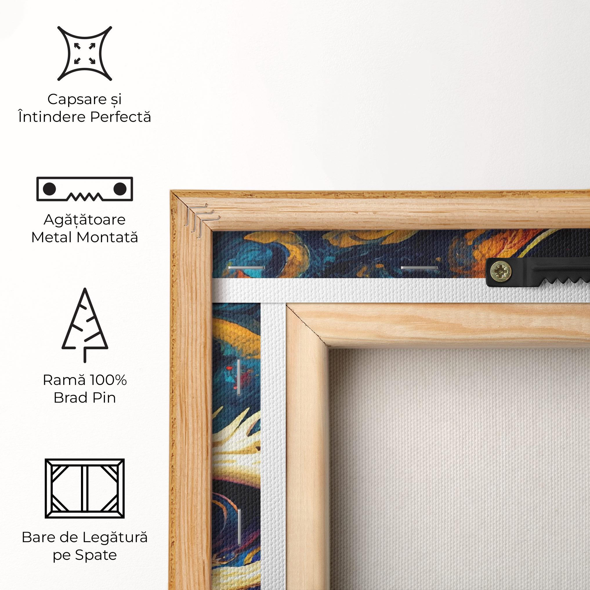 Tablou Canvas Flying Acrylic Dragon mockup 5