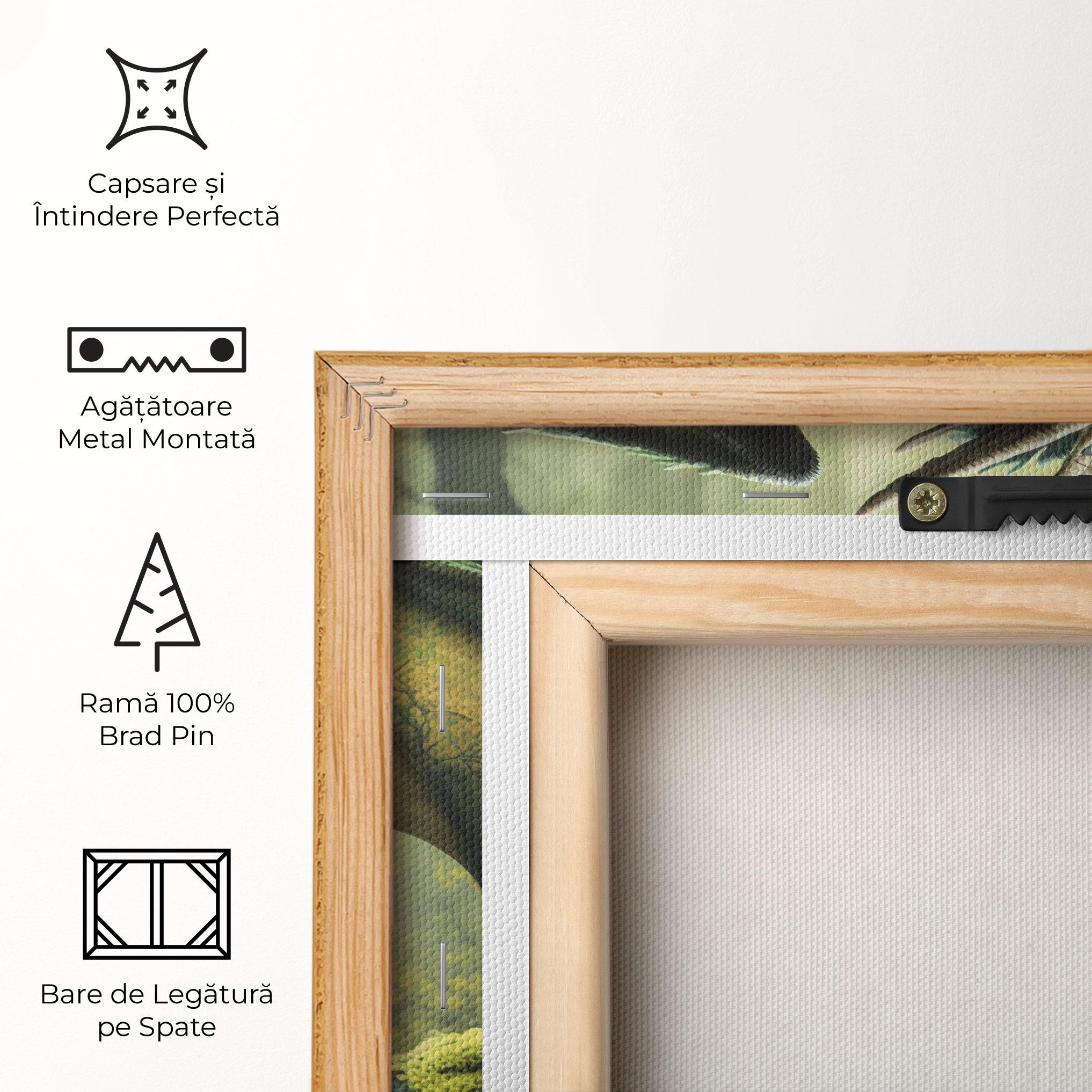 Tablou Canvas Green Dragon mockup 5