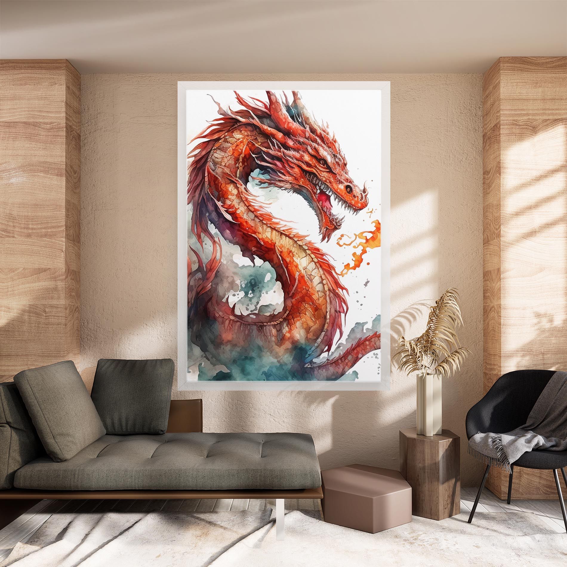 Fire Dragon mockup 8