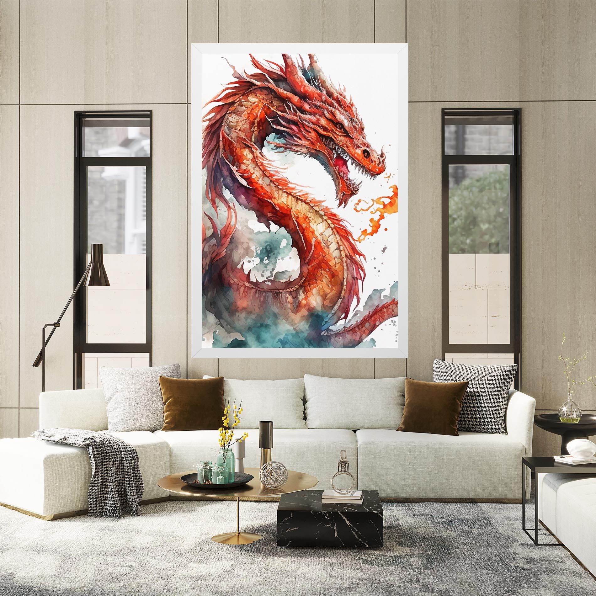 Fire Dragon mockup 2