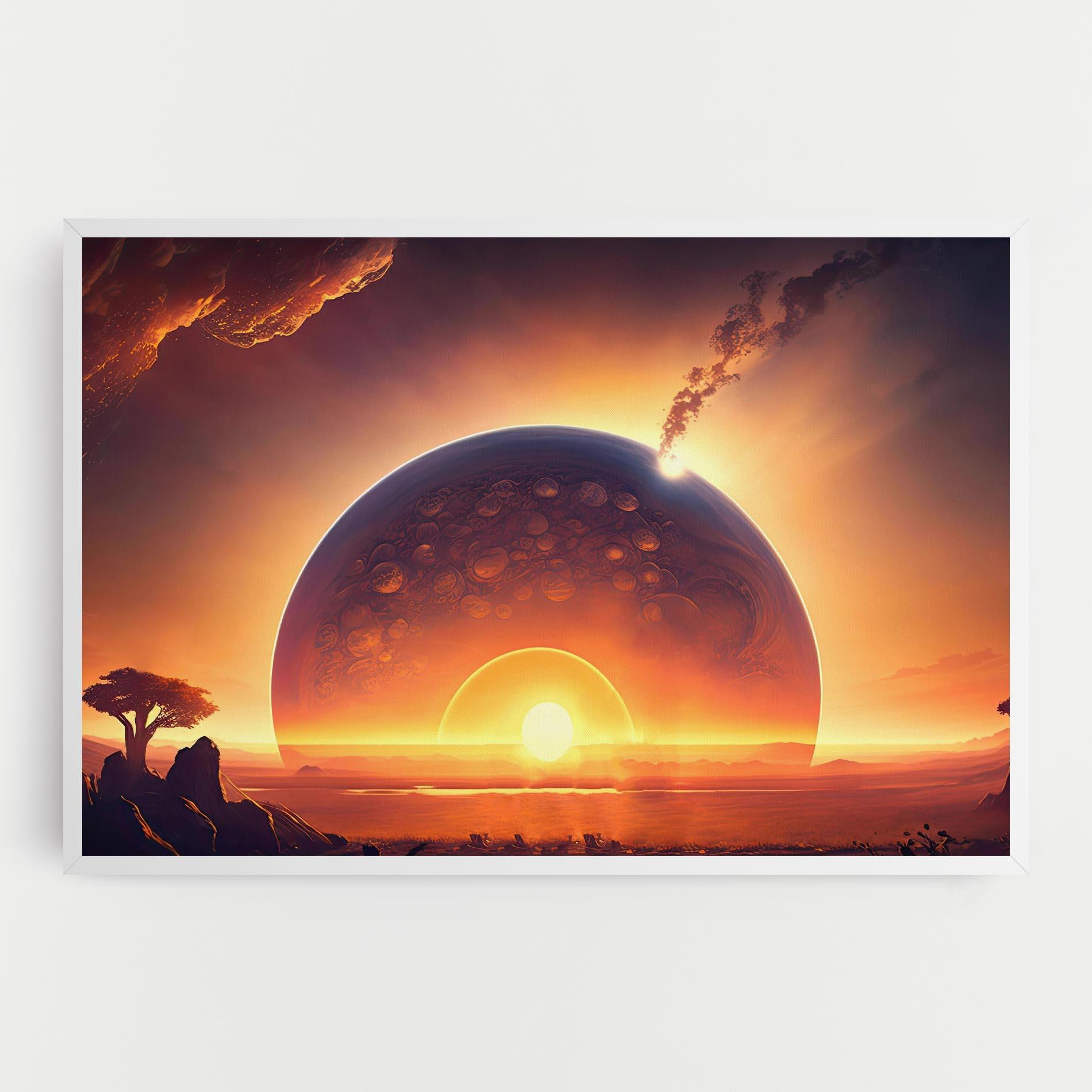 Tablou Canvas Abstract Fantasy Science mockup 0